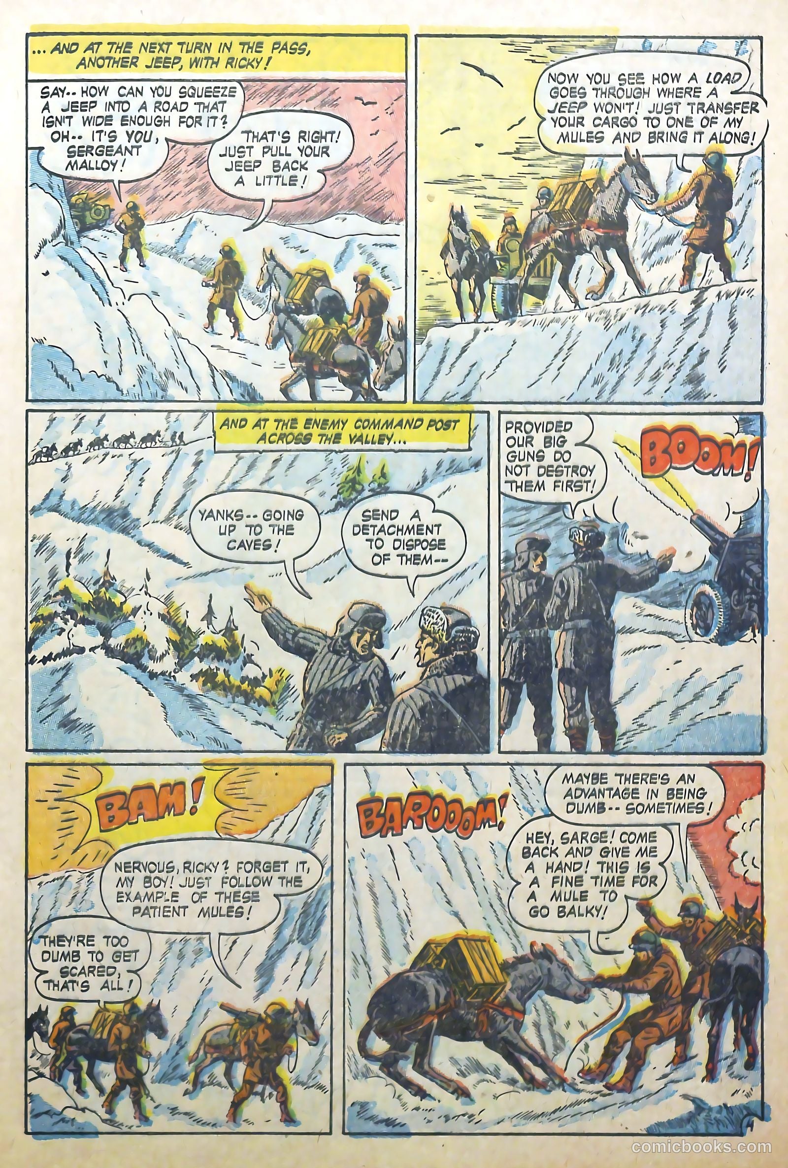 G-I in Battle #5 (1953) — page 7 of 36