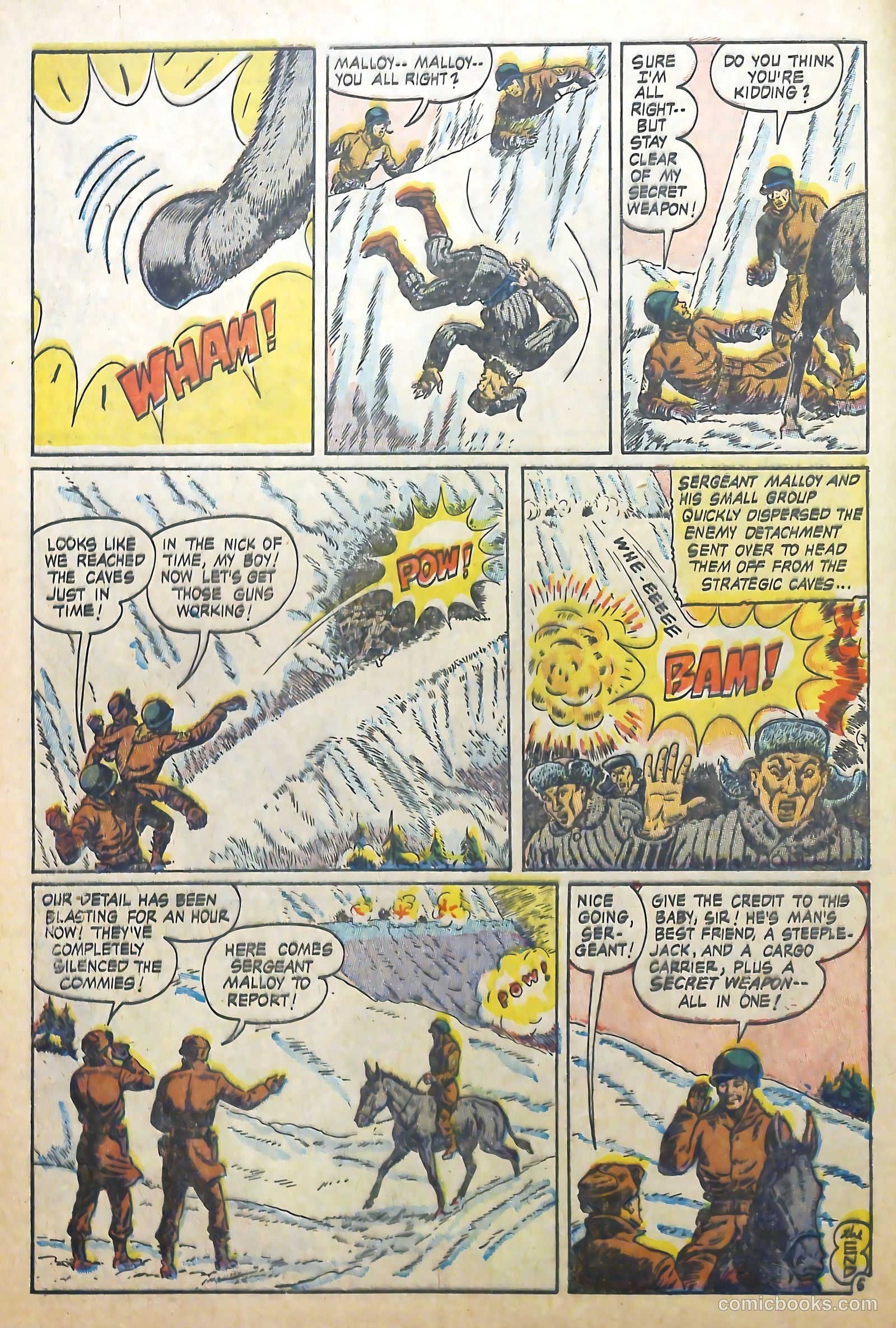 G-I in Battle #5 (1953) — page 10 of 36