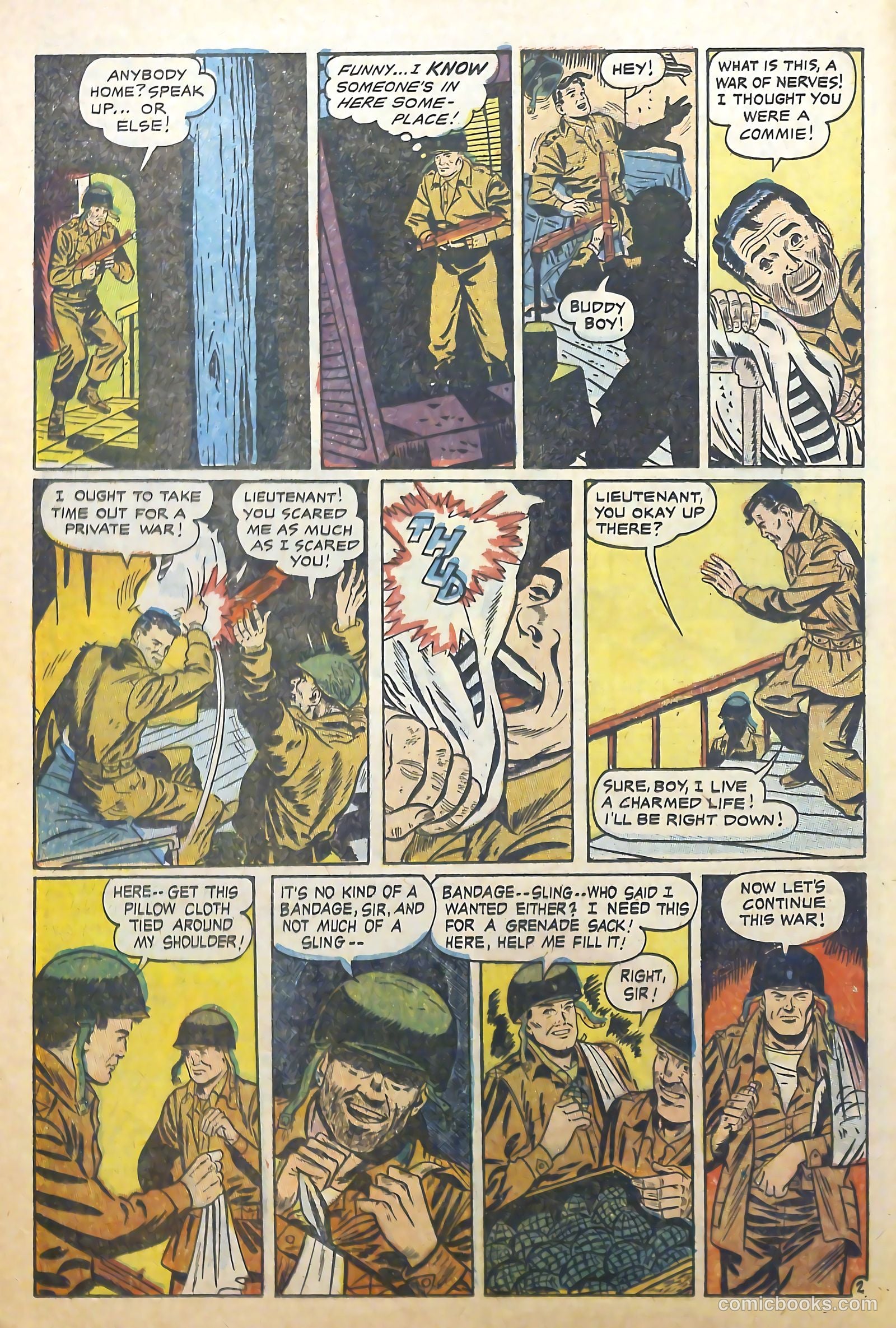 G-I in Battle #5 (1953) — page 12 of 36