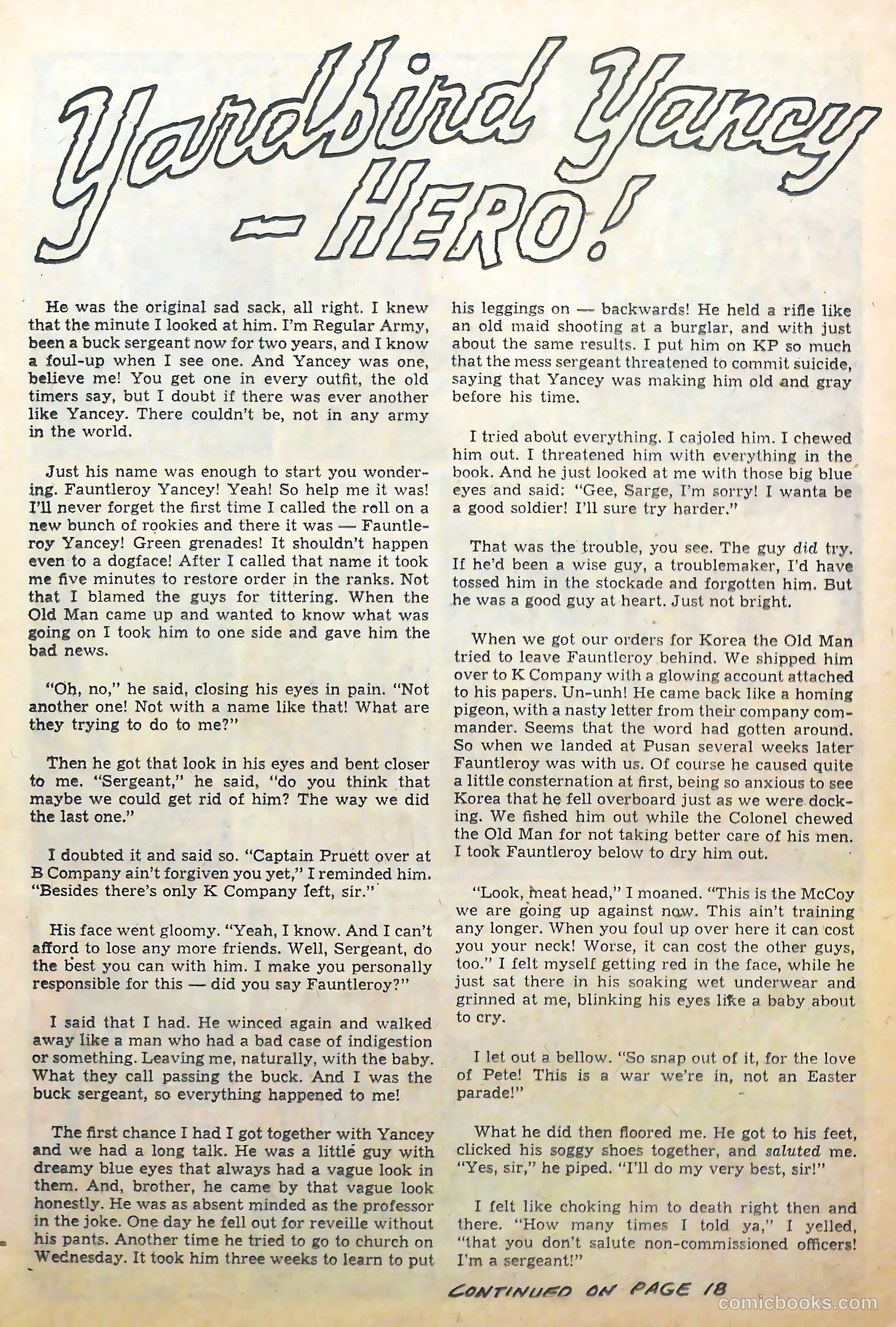 G-I in Battle #5 (1953) — page 13 of 36