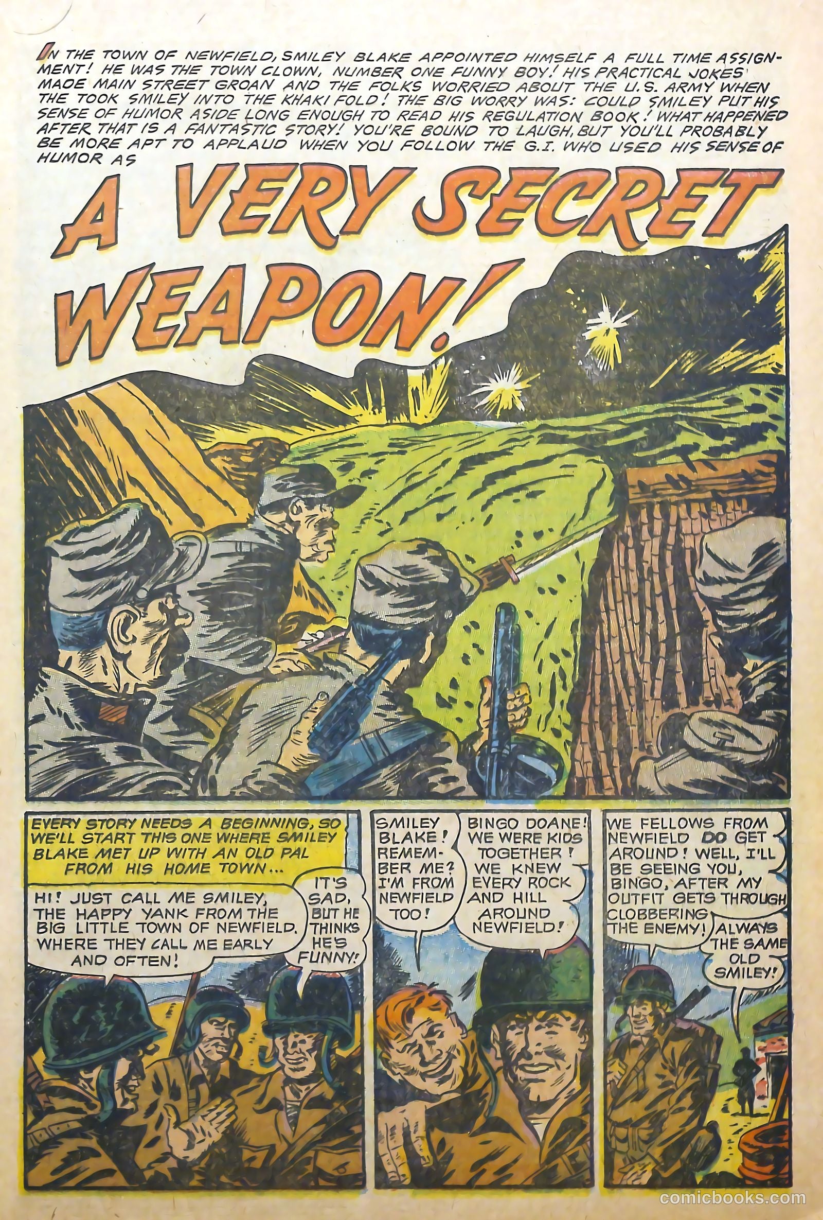 G-I in Battle #5 (1953) — page 19 of 36