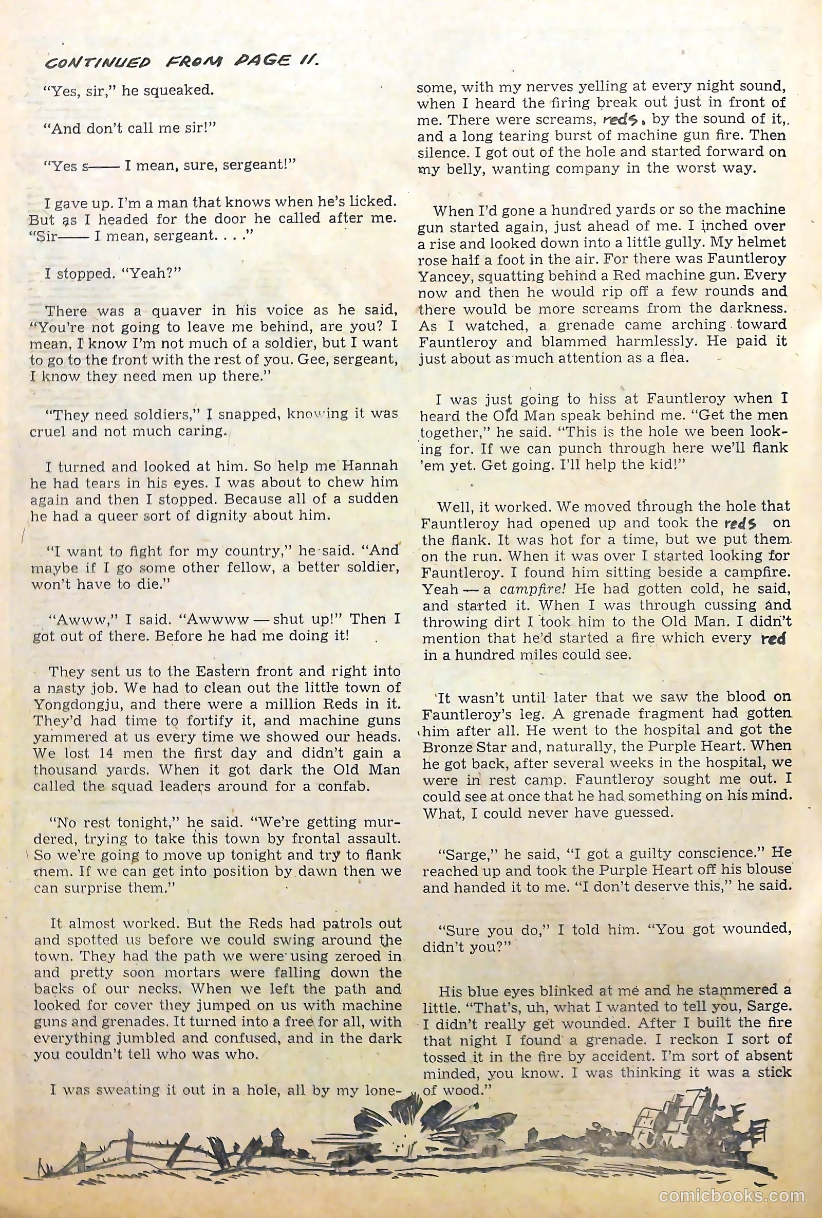 G-I in Battle #5 (1953) — page 20 of 36