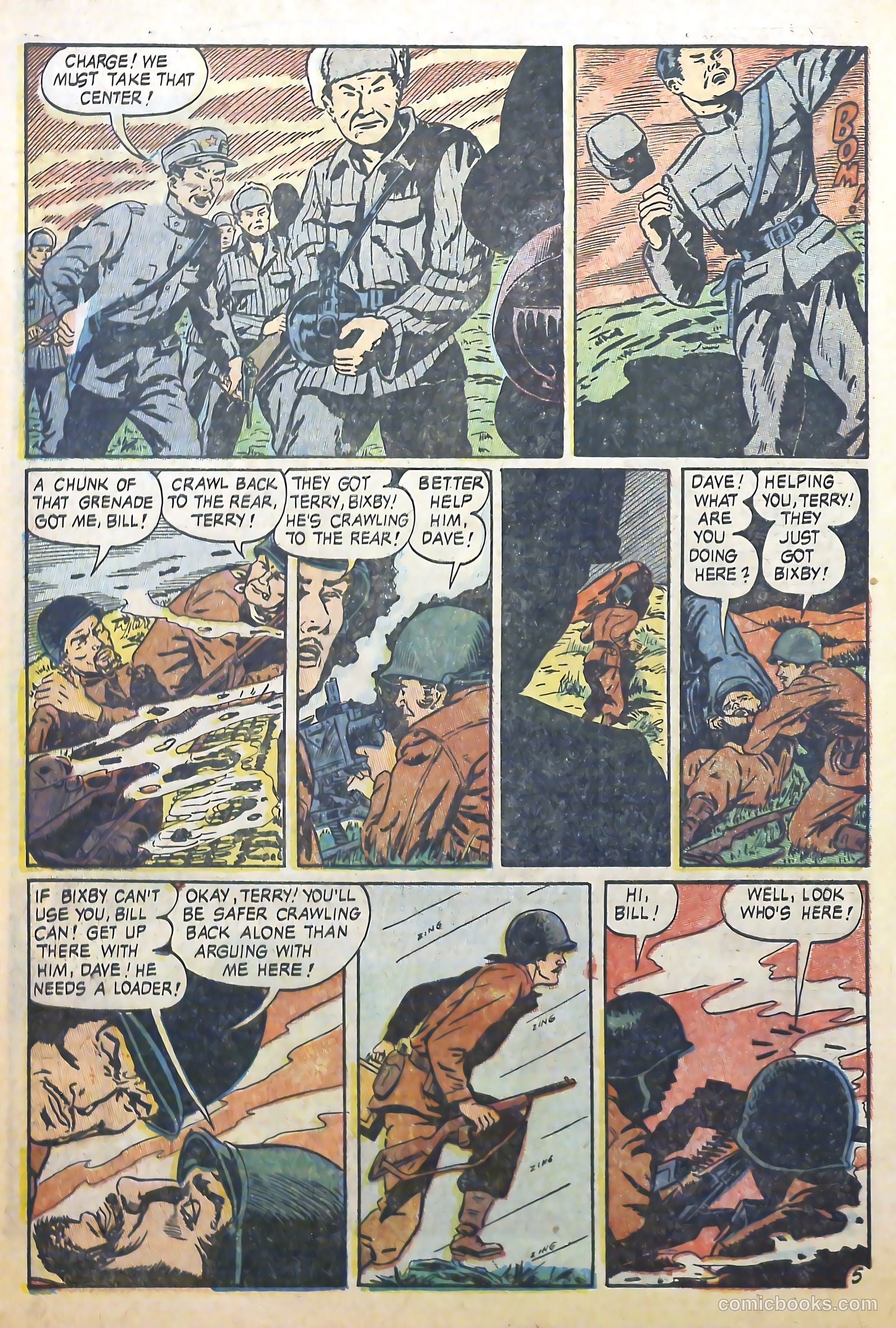 G-I in Battle #5 (1953) — page 32 of 36