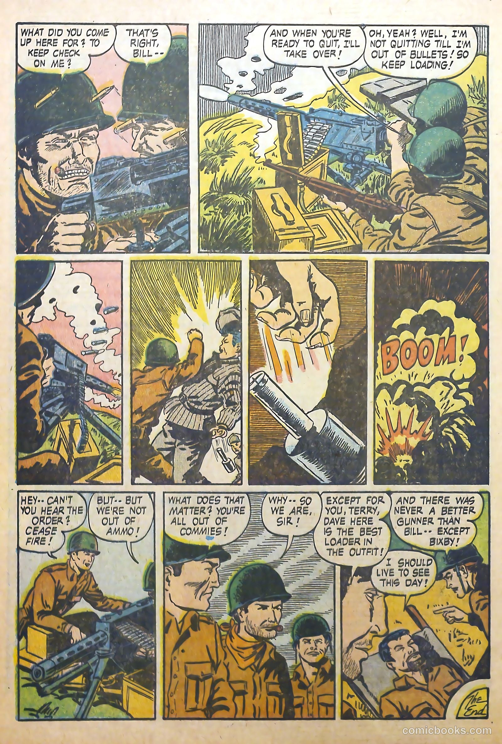 G-I in Battle #5 (1953) — page 34 of 36