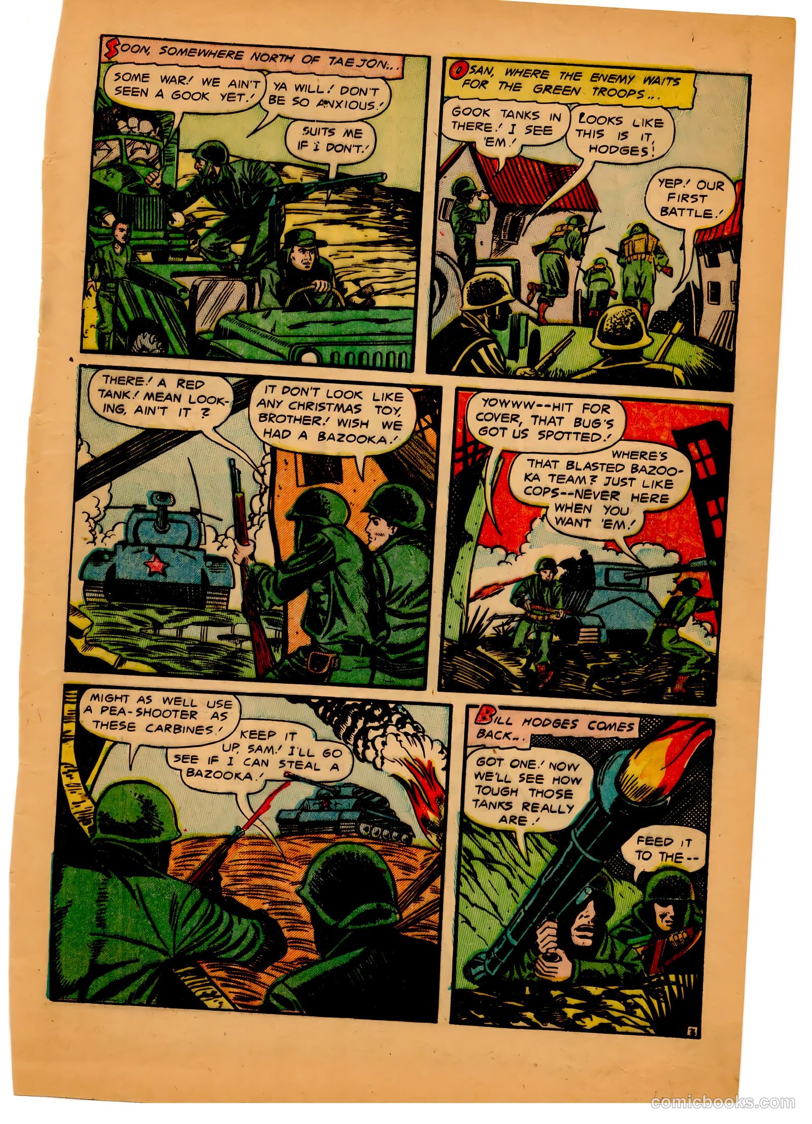 G-I in Battle #6 (1953) — page 5 of 36