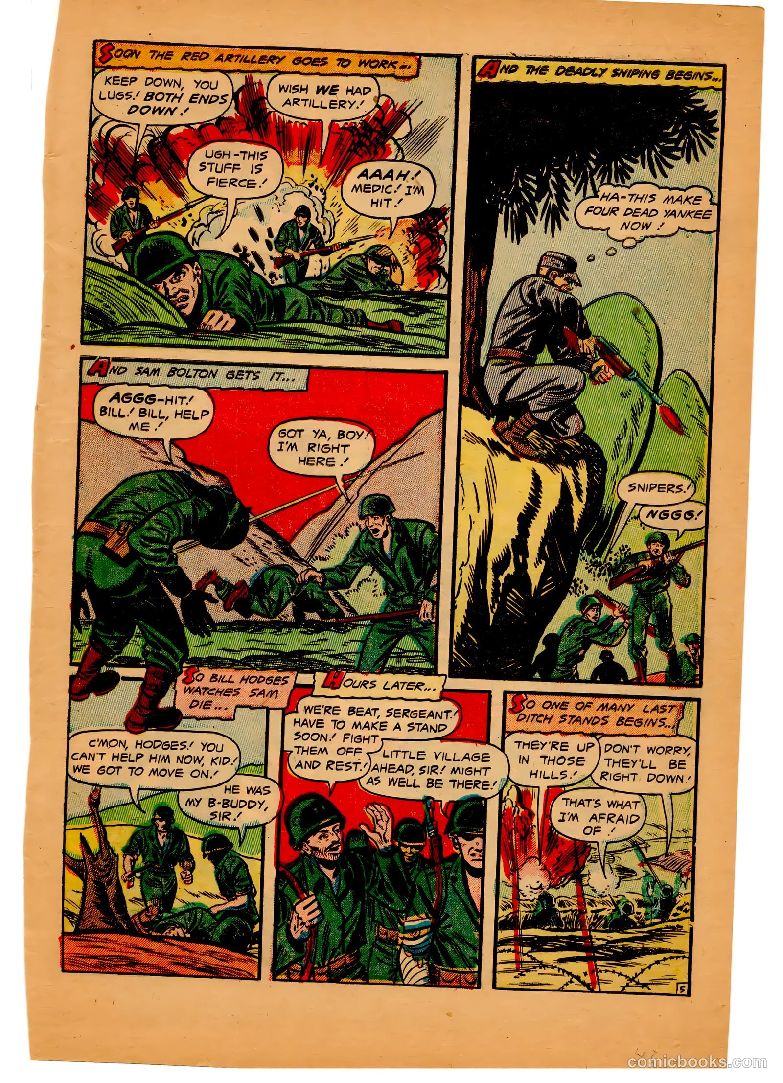 G-I in Battle #6 (1953) — page 7 of 36