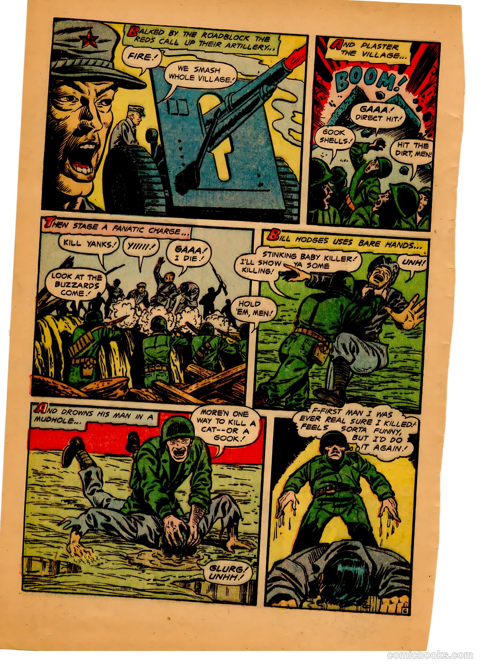 G-I in Battle #6 (1953) — page 8 of 36