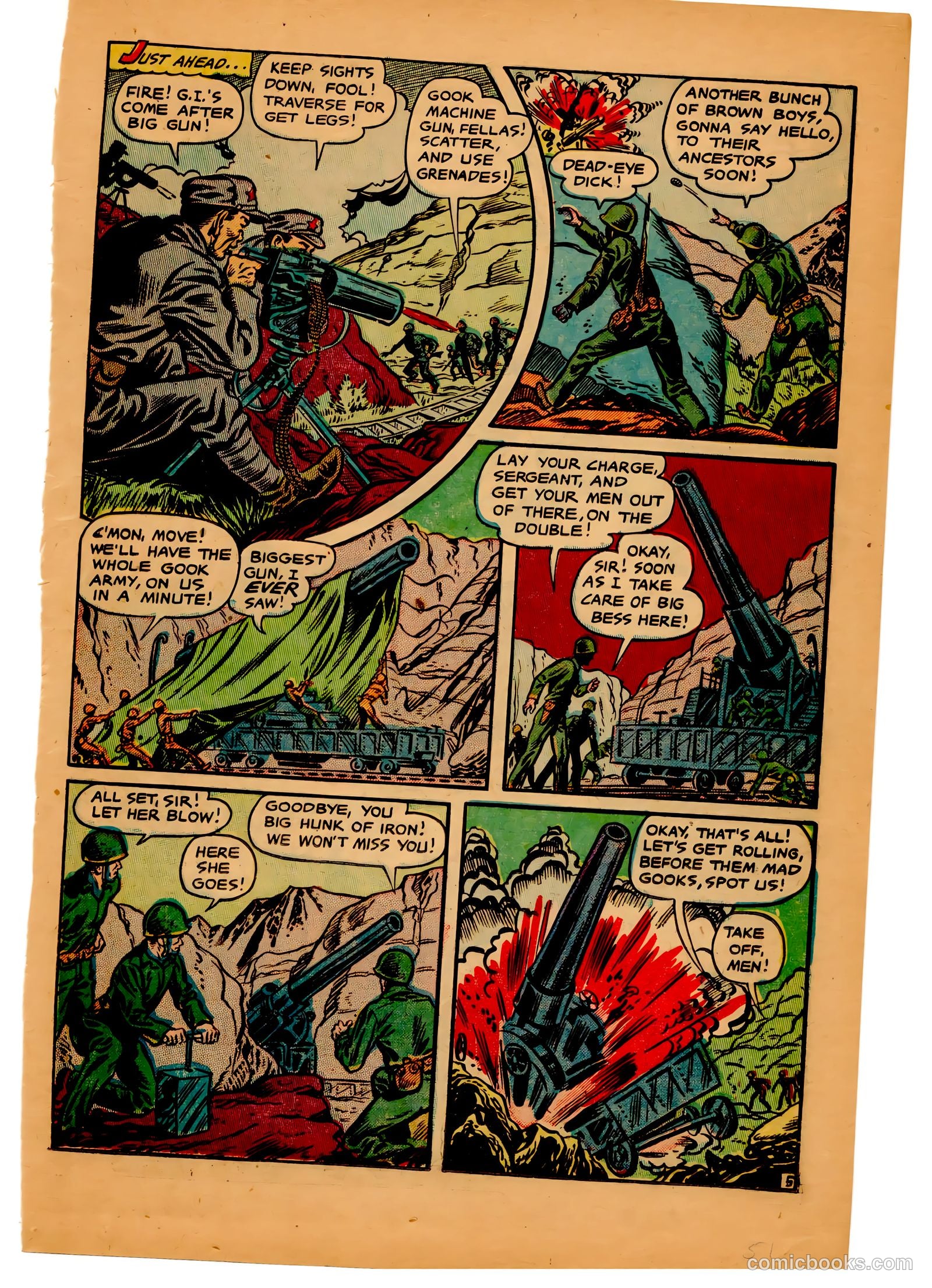 G-I in Battle #6 (1953) — page 15 of 36