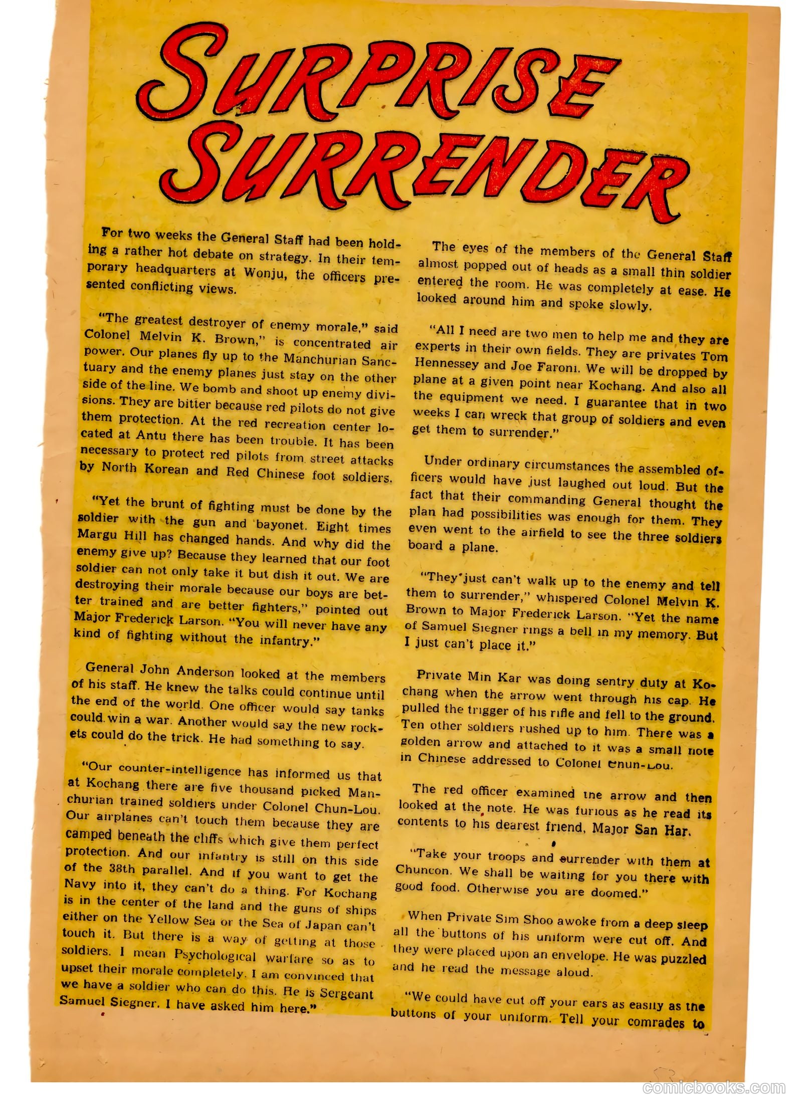G-I in Battle #6 (1953) — page 17 of 36