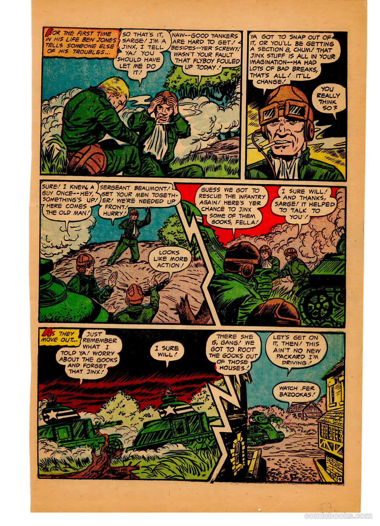 G-I in Battle #6 (1953) — page 23 of 36