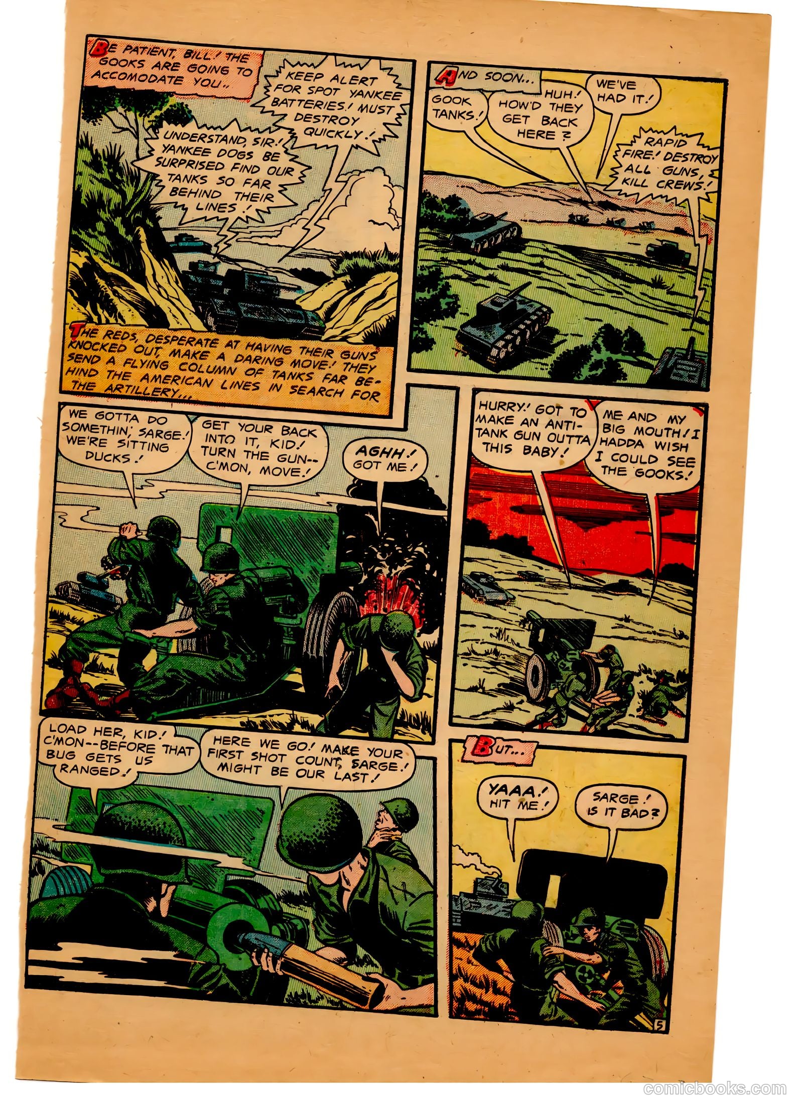 G-I in Battle #6 (1953) — page 31 of 36