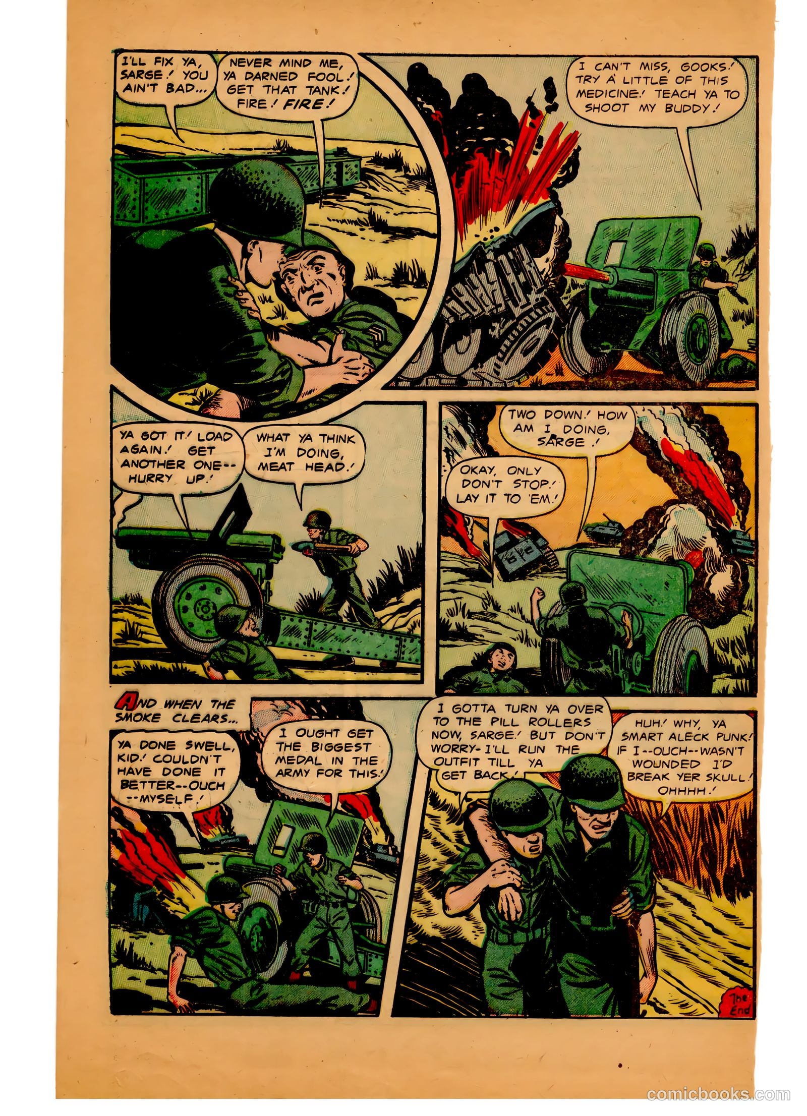 G-I in Battle #6 (1953) — page 32 of 36