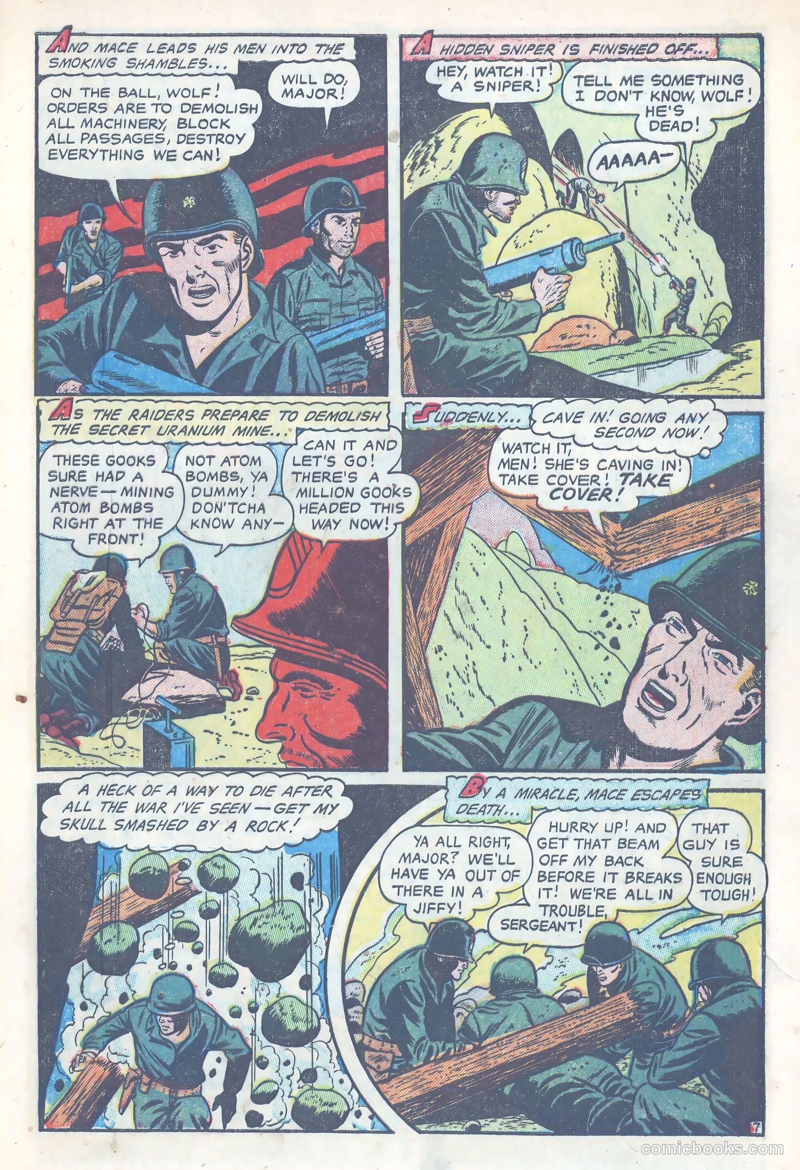 G-I in Battle #7 (1953) — page 9 of 36