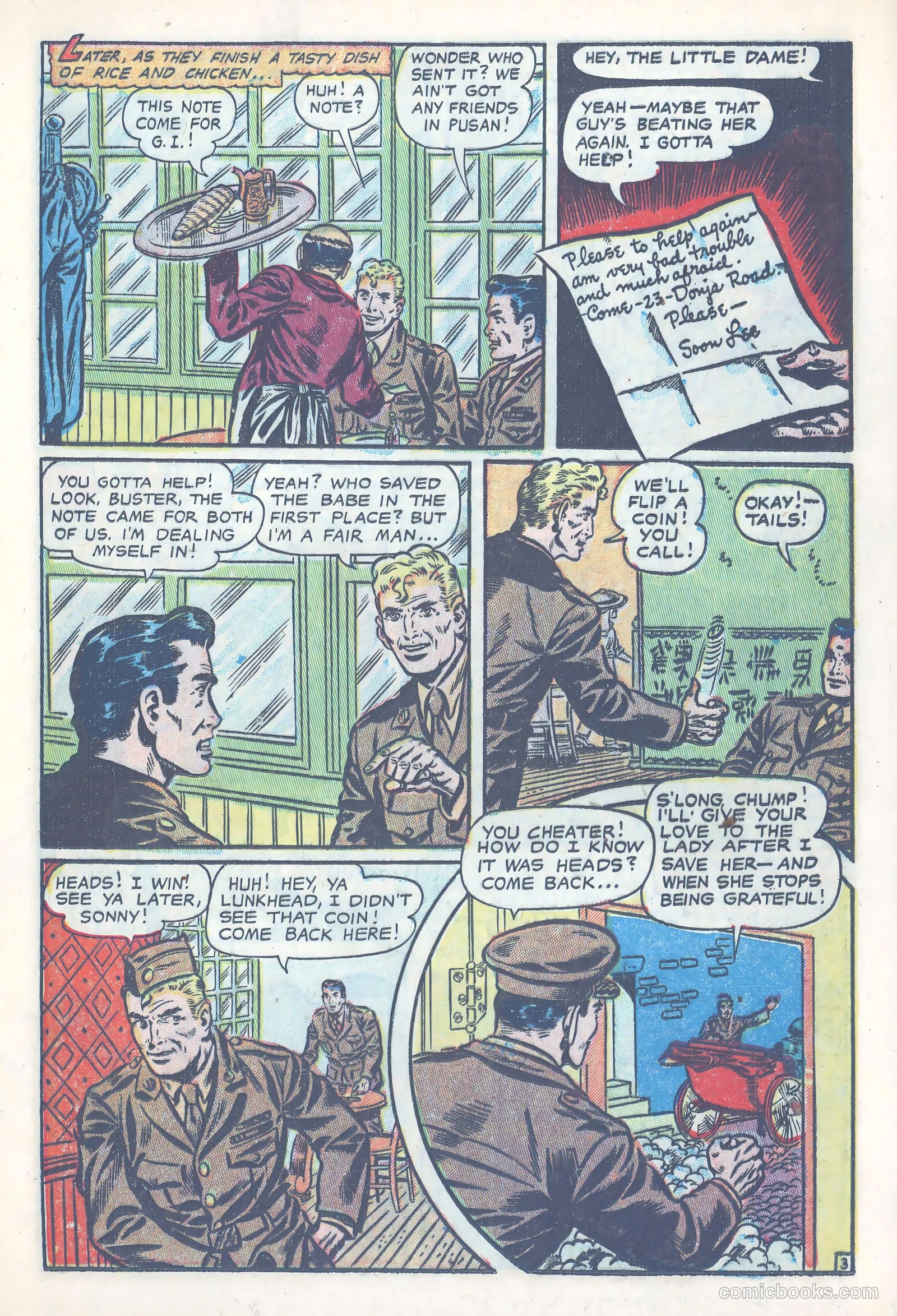 G-I in Battle #7 (1953) — page 13 of 36