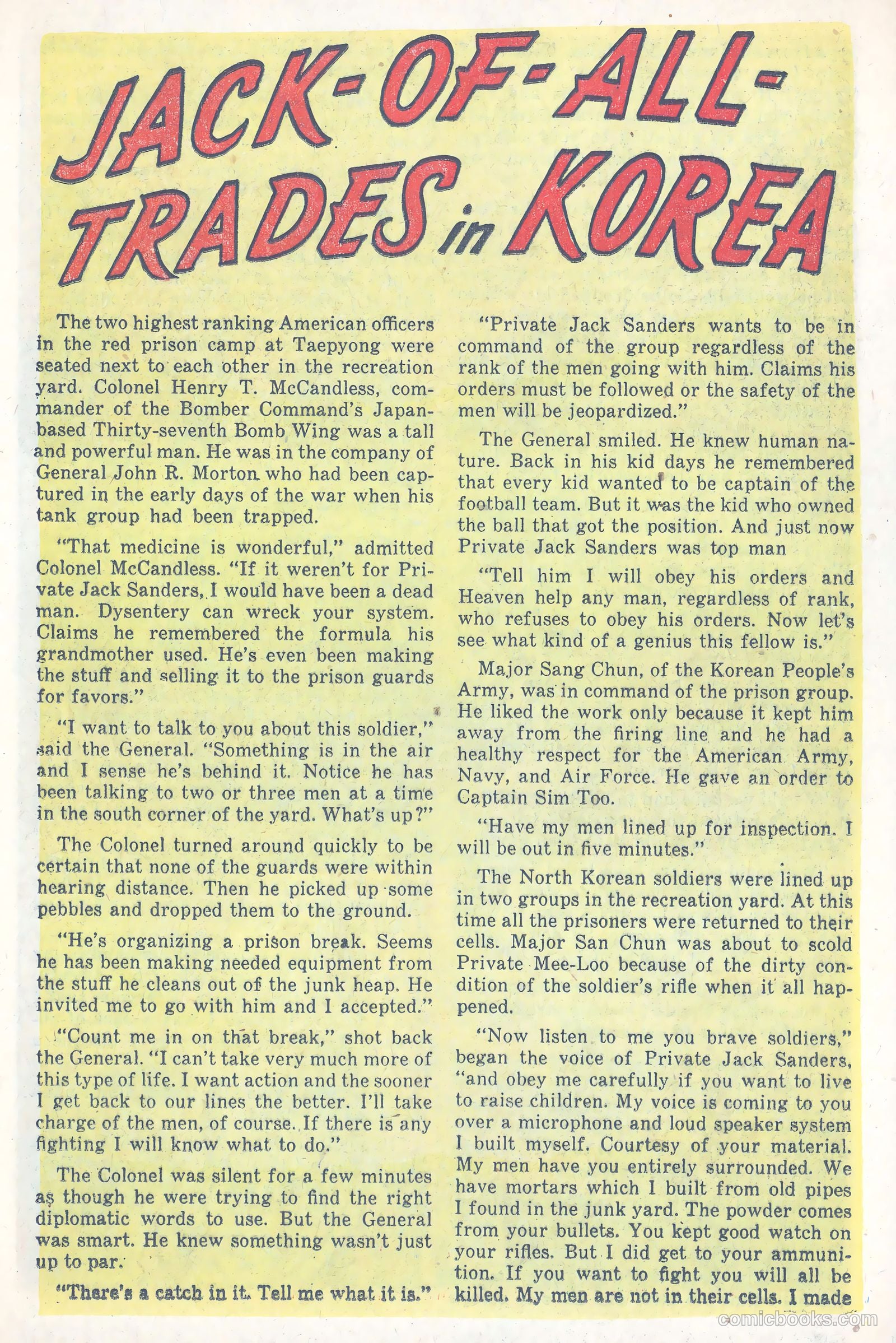 G-I in Battle #7 (1953) — page 17 of 36