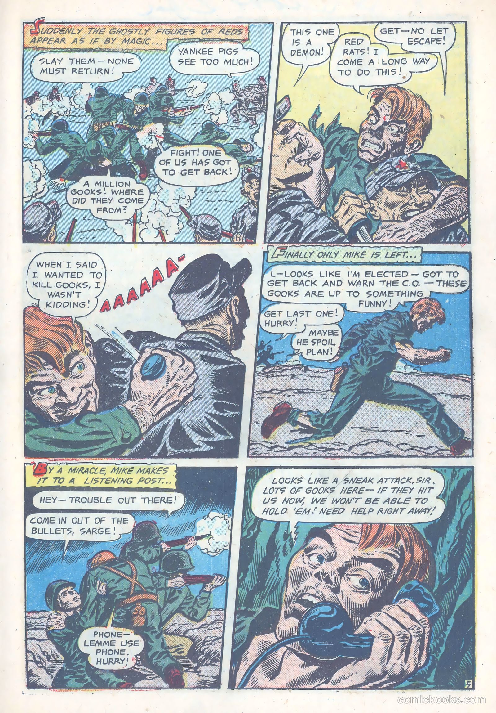 G-I in Battle #7 (1953) — page 23 of 36