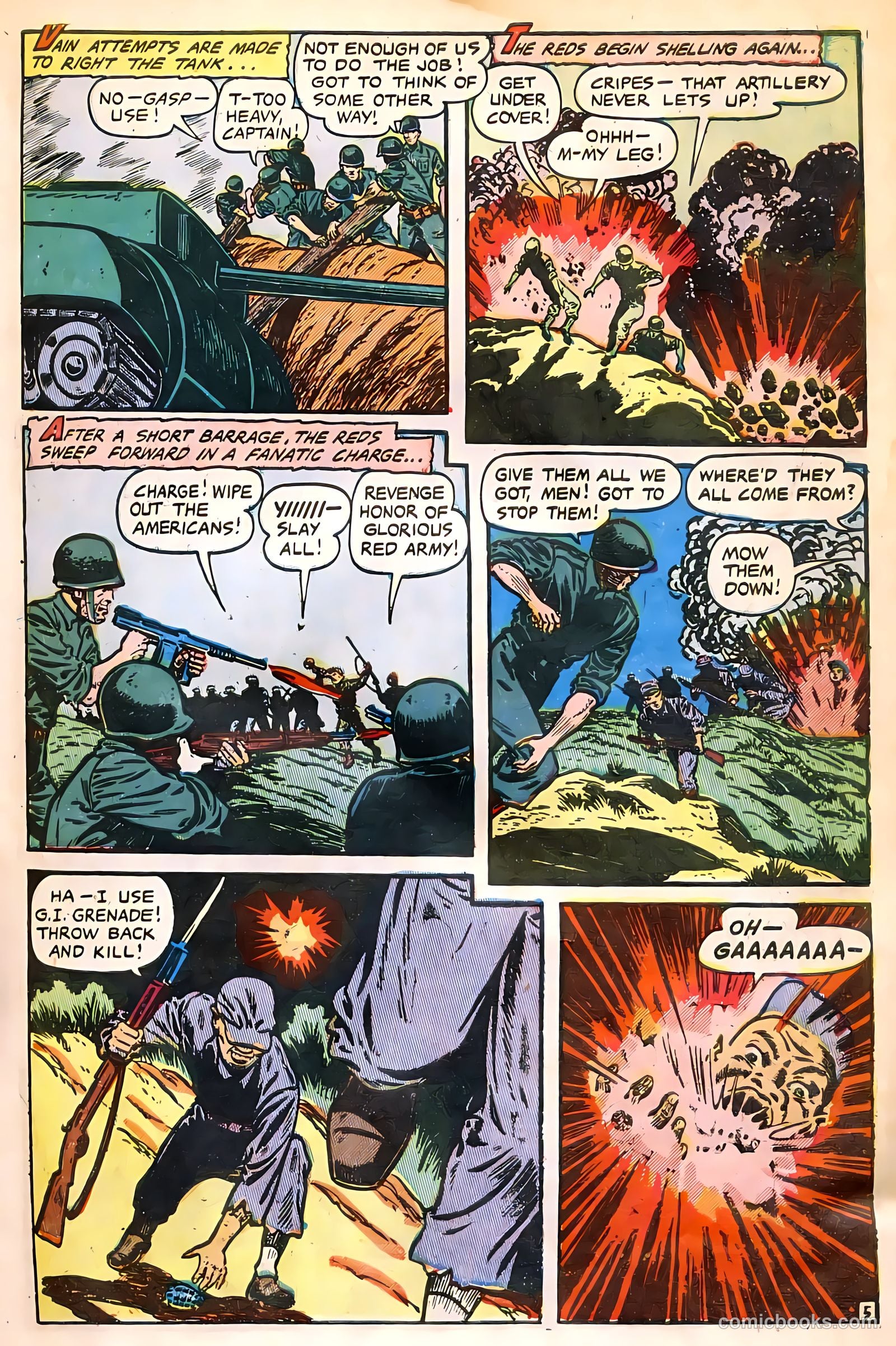 G-I in Battle #8 (1953) — page 7 of 36