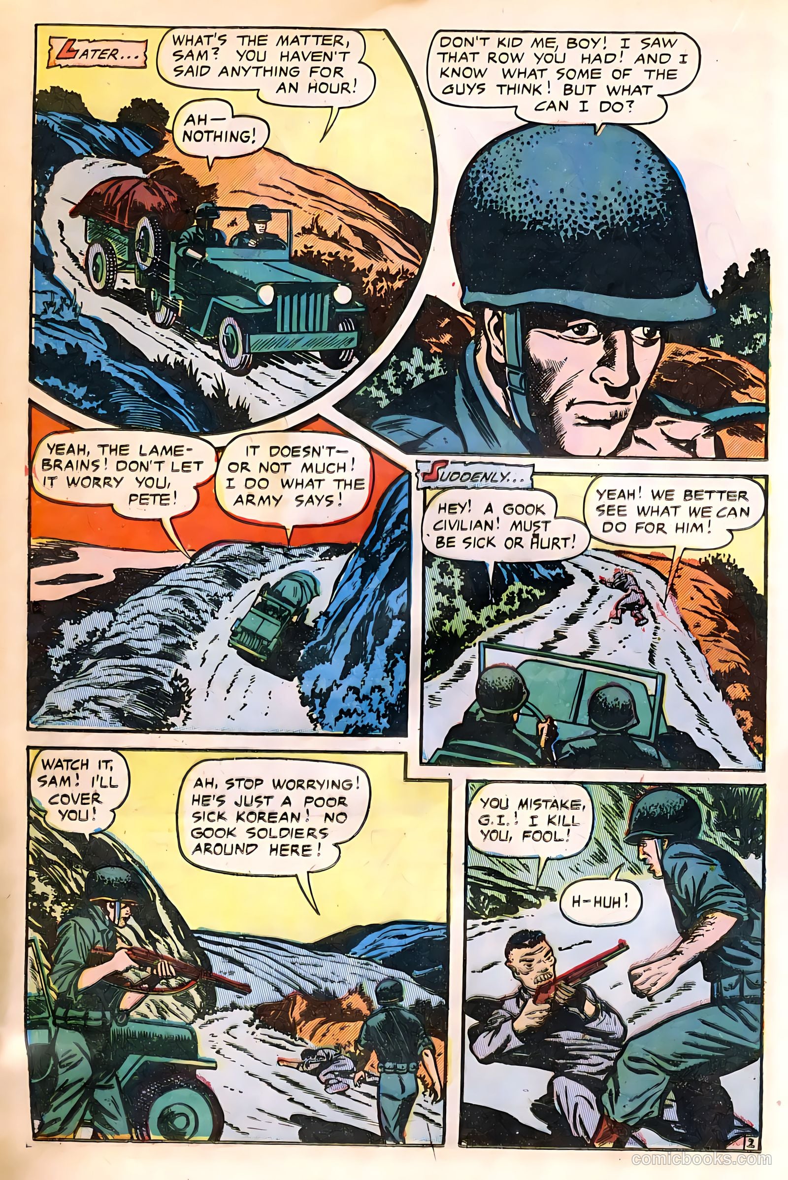 G-I in Battle #8 (1953) — page 20 of 36