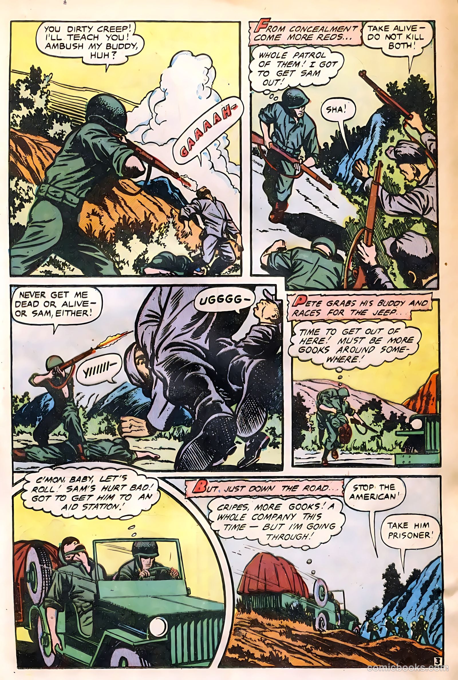 G-I in Battle #8 (1953) — page 21 of 36