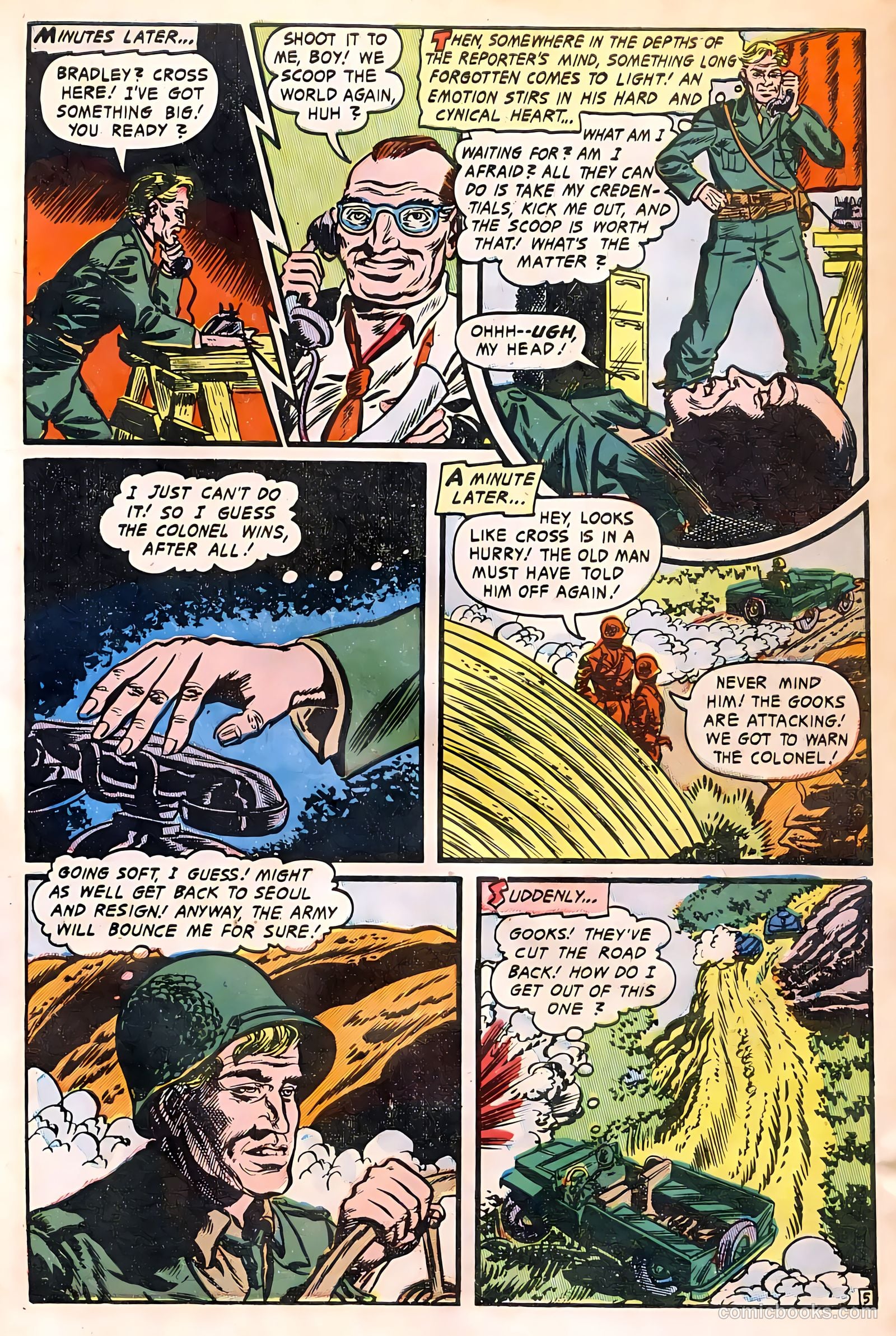 G-I in Battle #8 (1953) — page 31 of 36