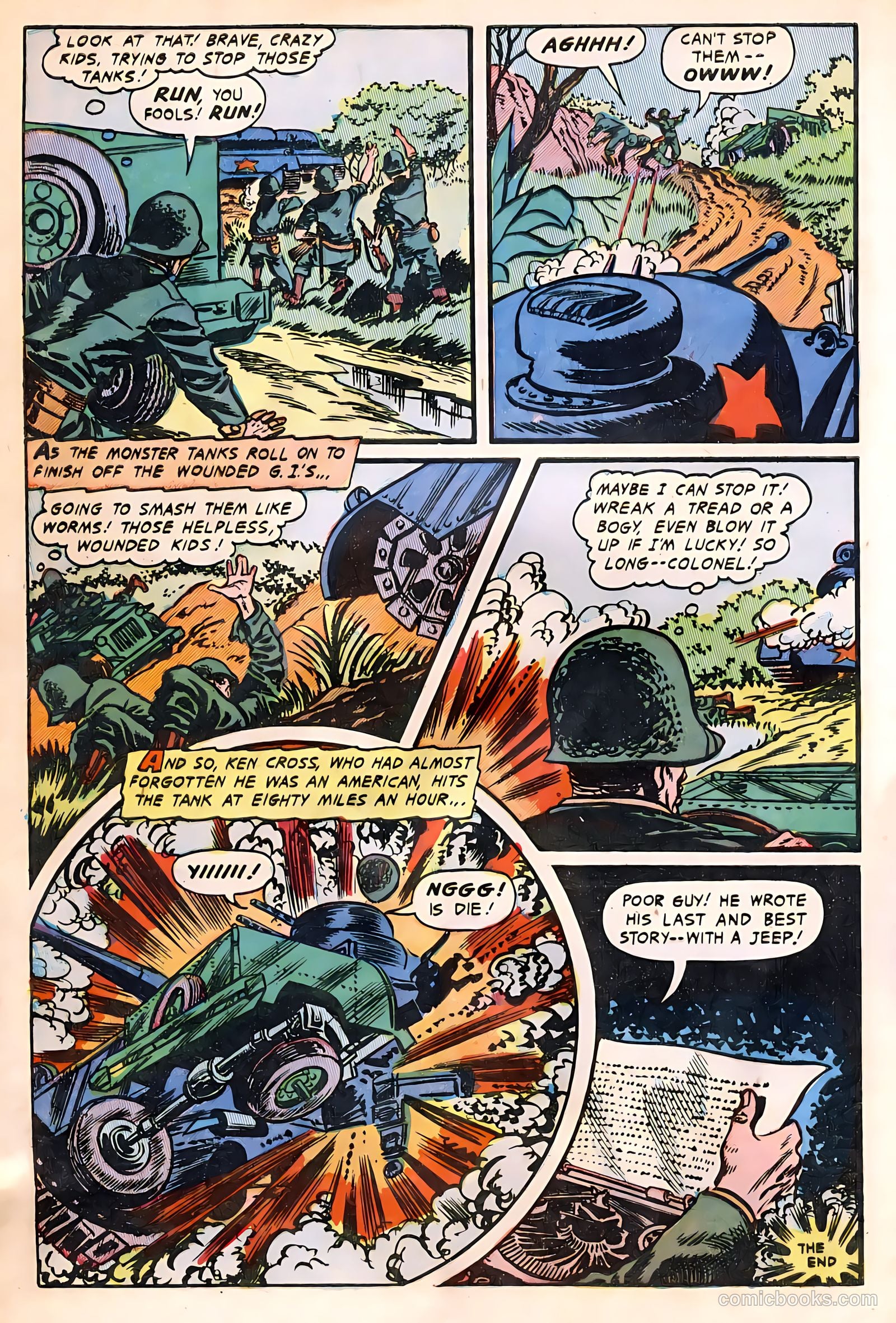 G-I in Battle #8 (1953) — page 32 of 36