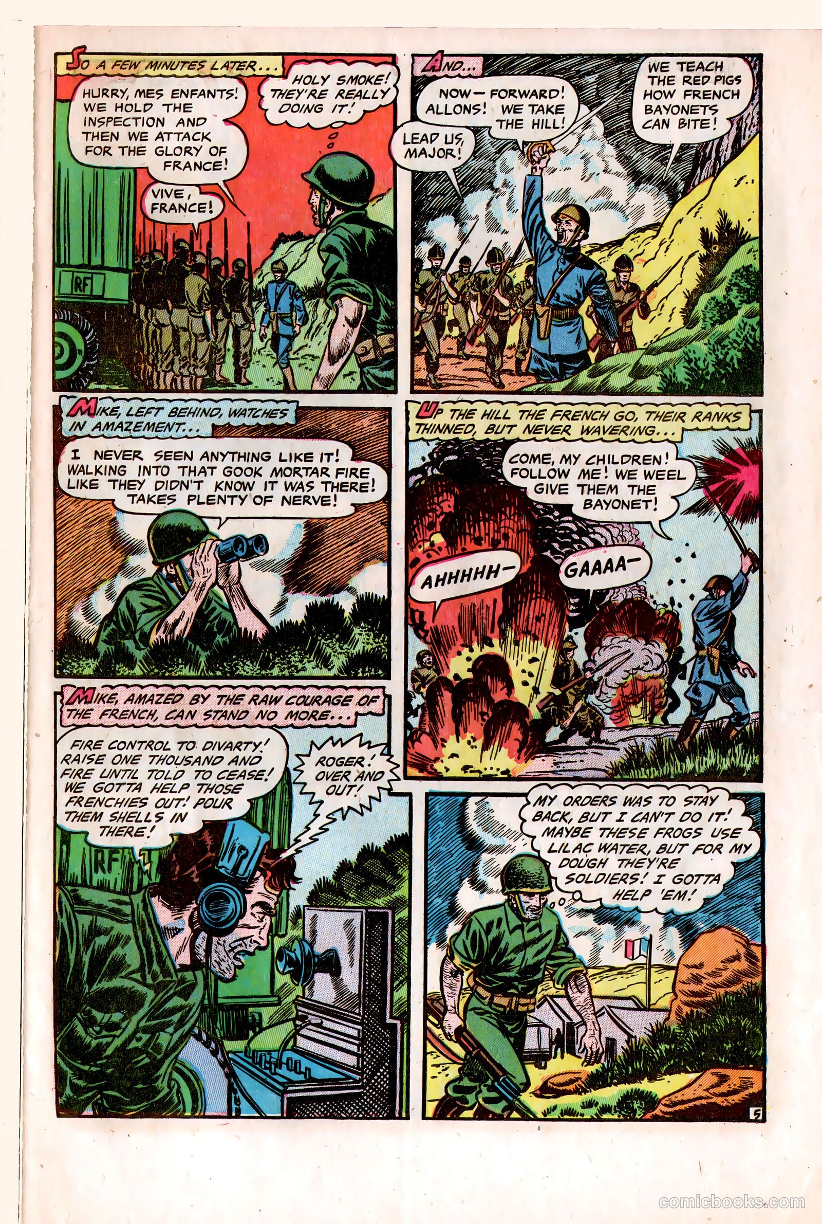 G-I in Battle #9 (1953) — page 7 of 37