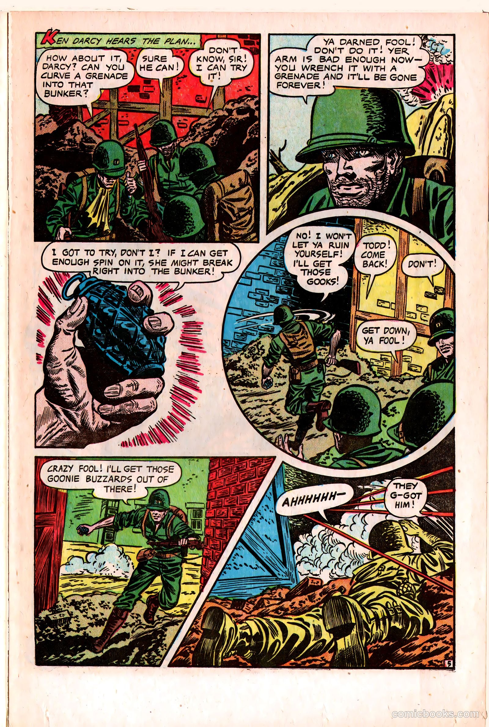 G-I in Battle #9 (1953) — page 15 of 37