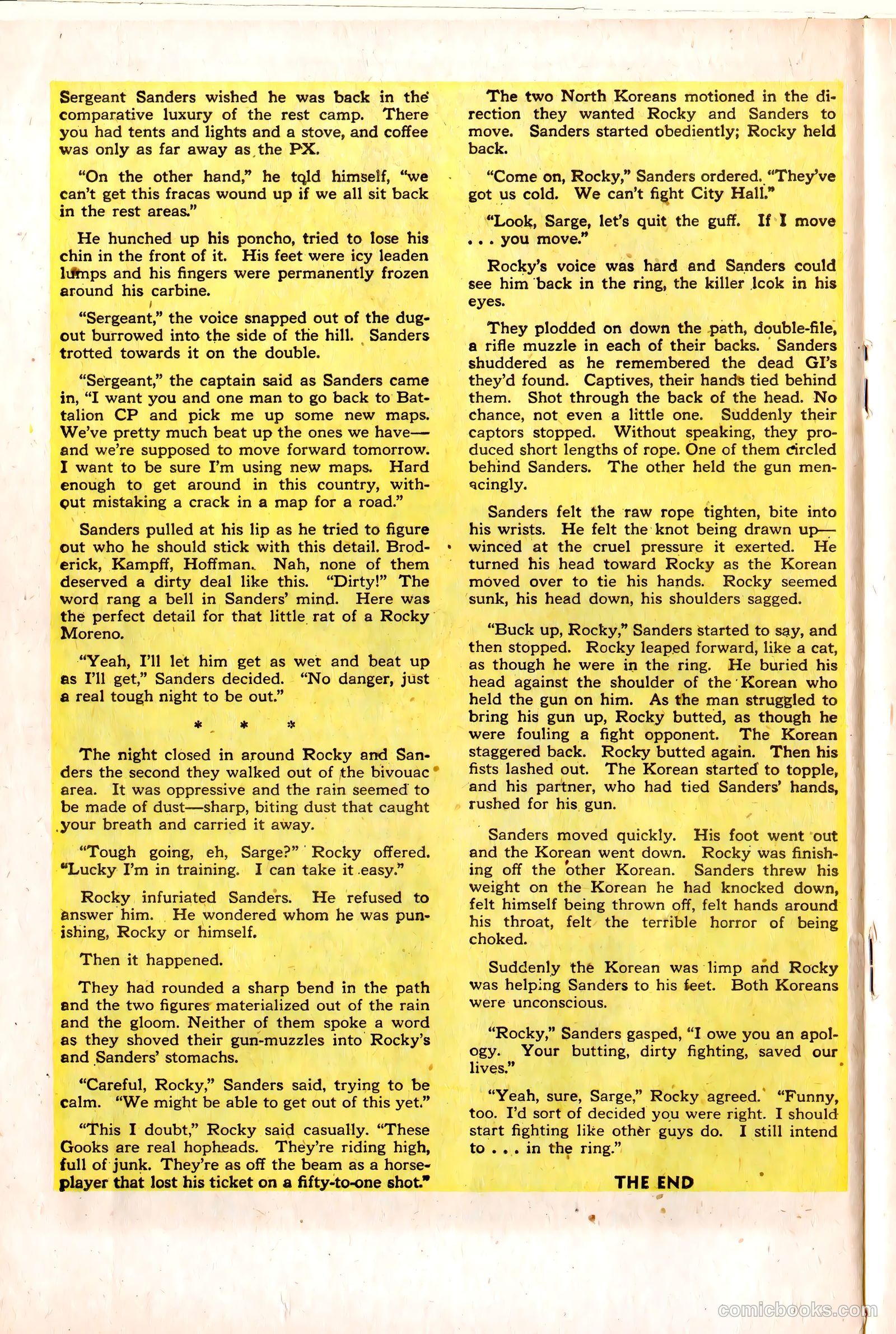 G-I in Battle #9 (1953) — page 18 of 37