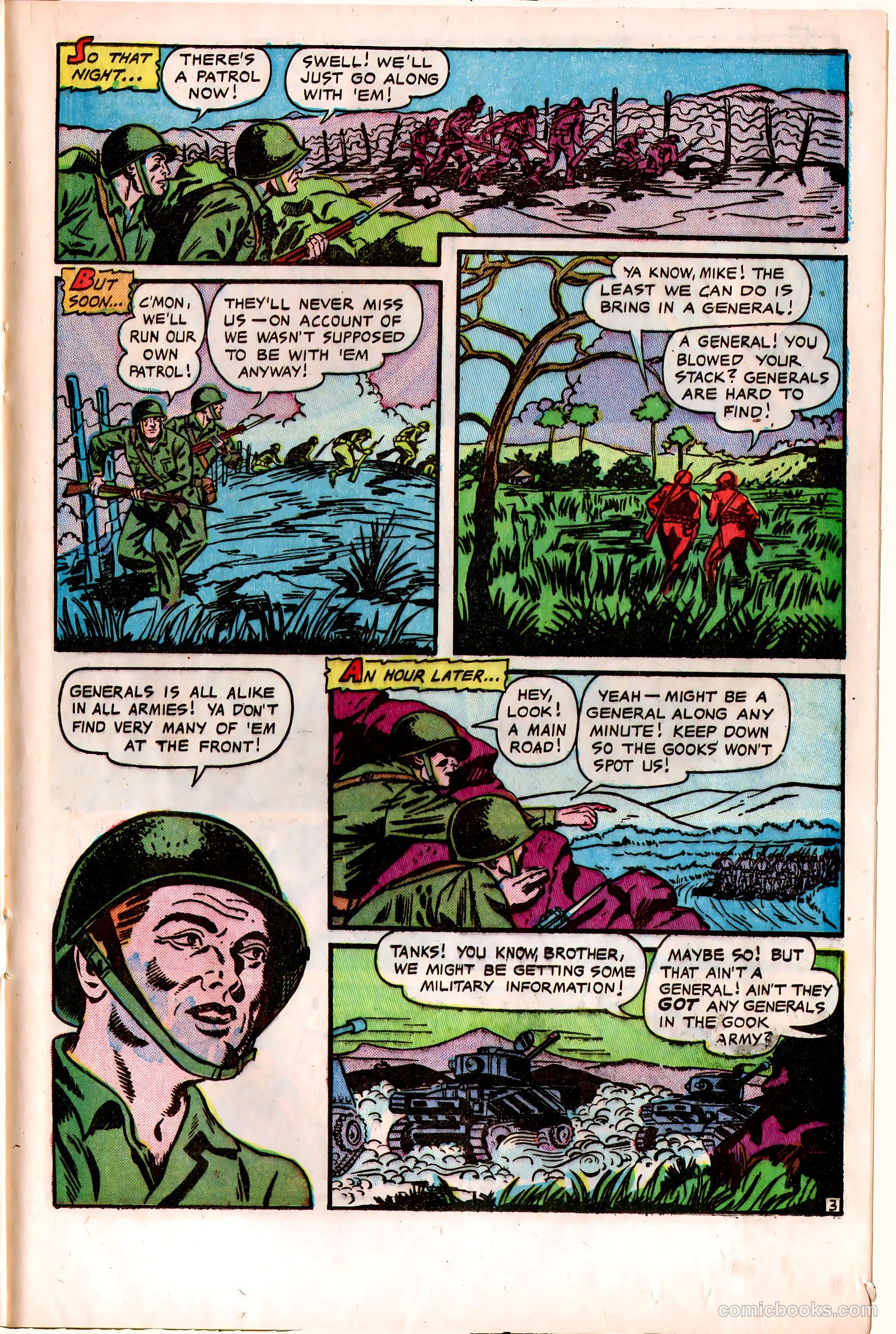 G-I in Battle #9 (1953) — page 21 of 37