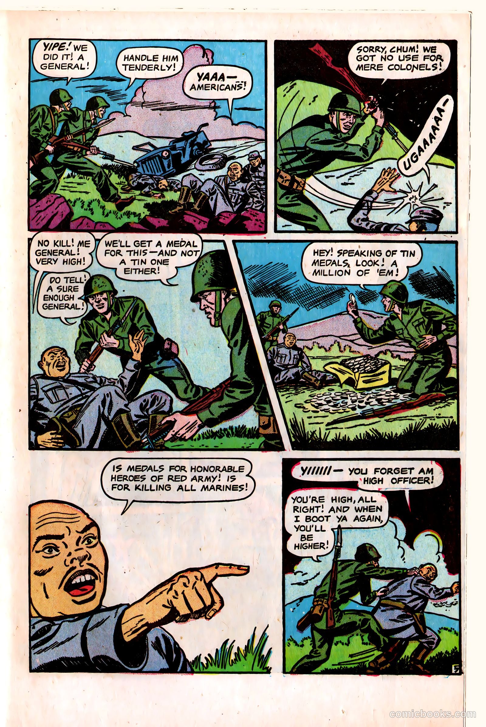 G-I in Battle #9 (1953) — page 23 of 37