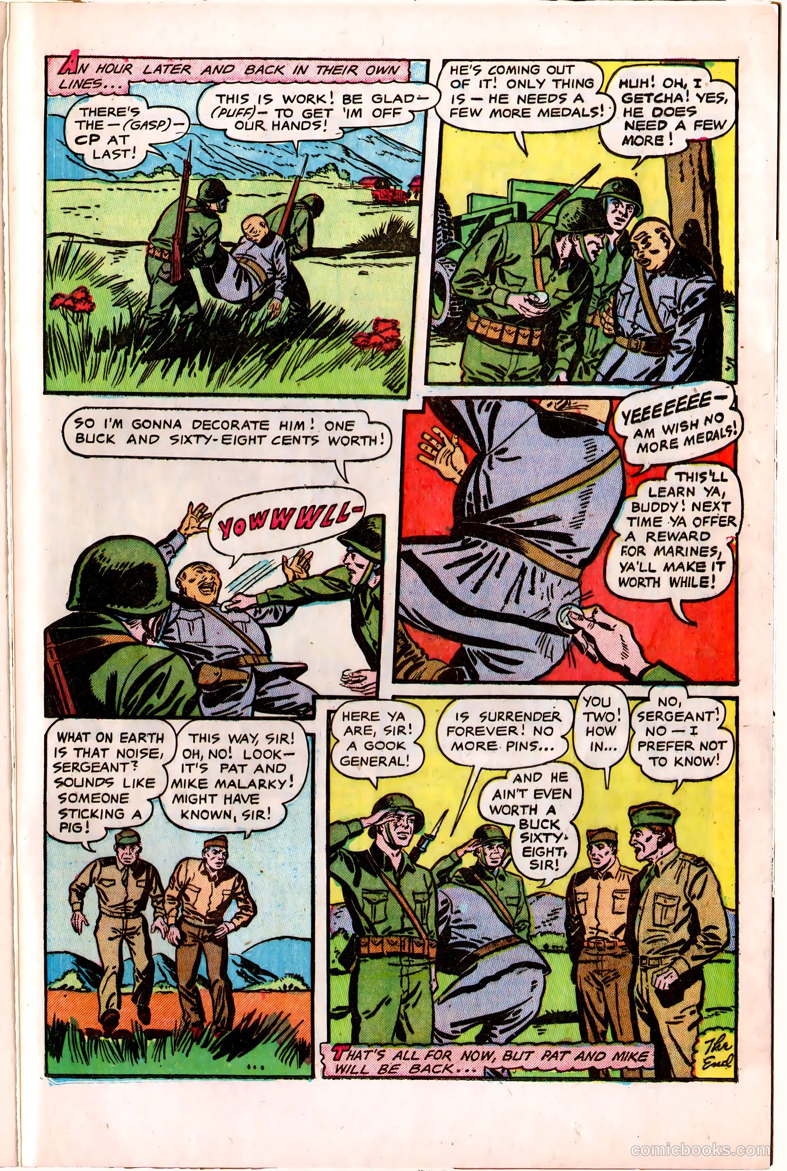 G-I in Battle #9 (1953) — page 25 of 37