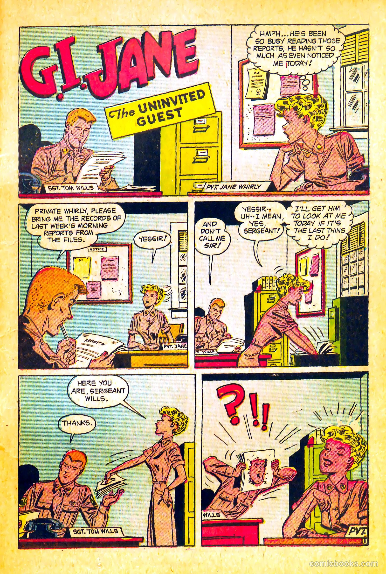 G.I. Jane #1 (1953) — page 13 of 36