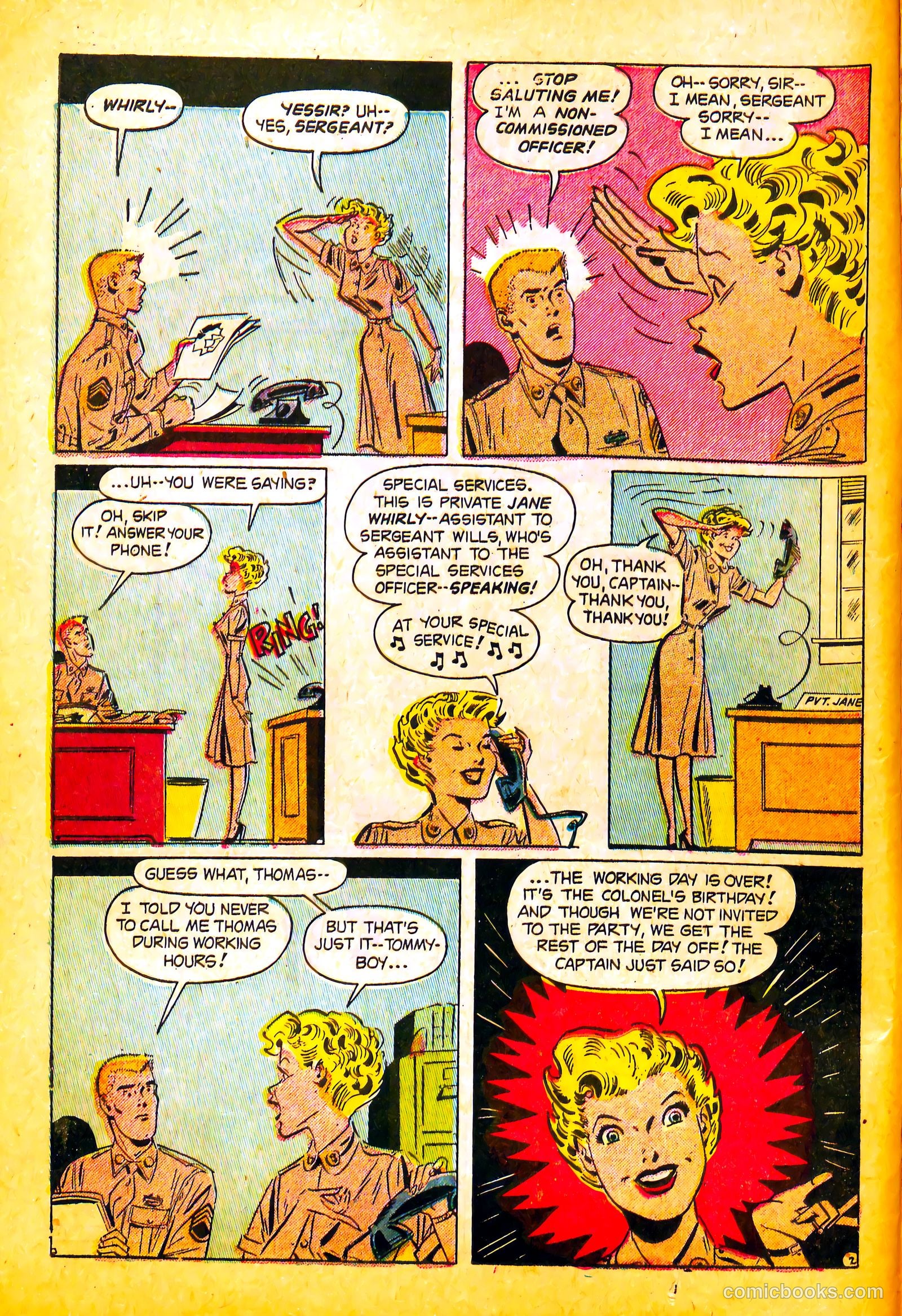 G.I. Jane #1 (1953) — page 14 of 36