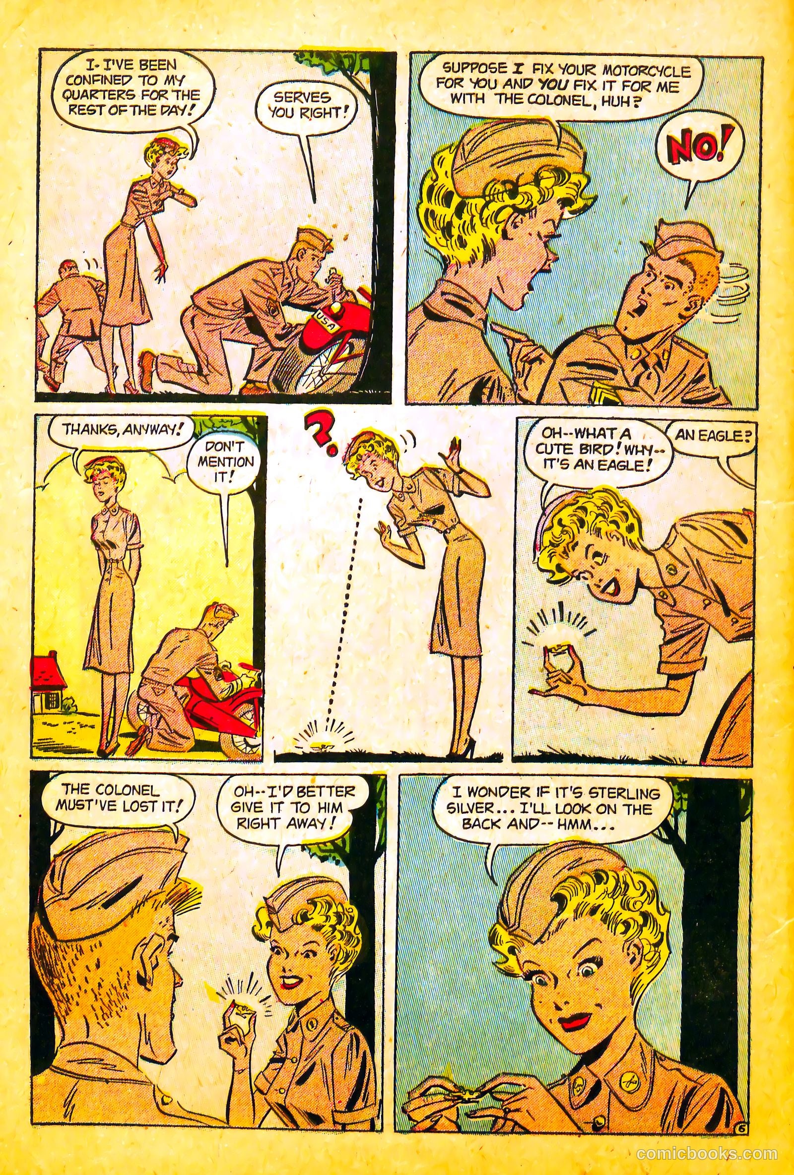 G.I. Jane #1 (1953) — page 18 of 36