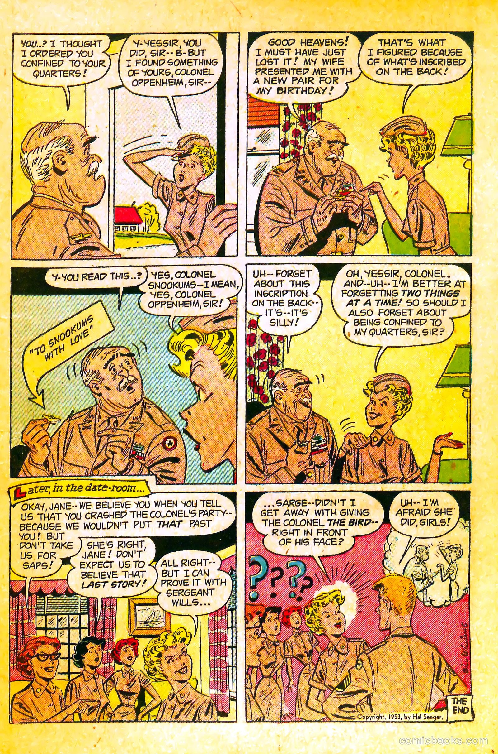 G.I. Jane #1 (1953) — page 19 of 36