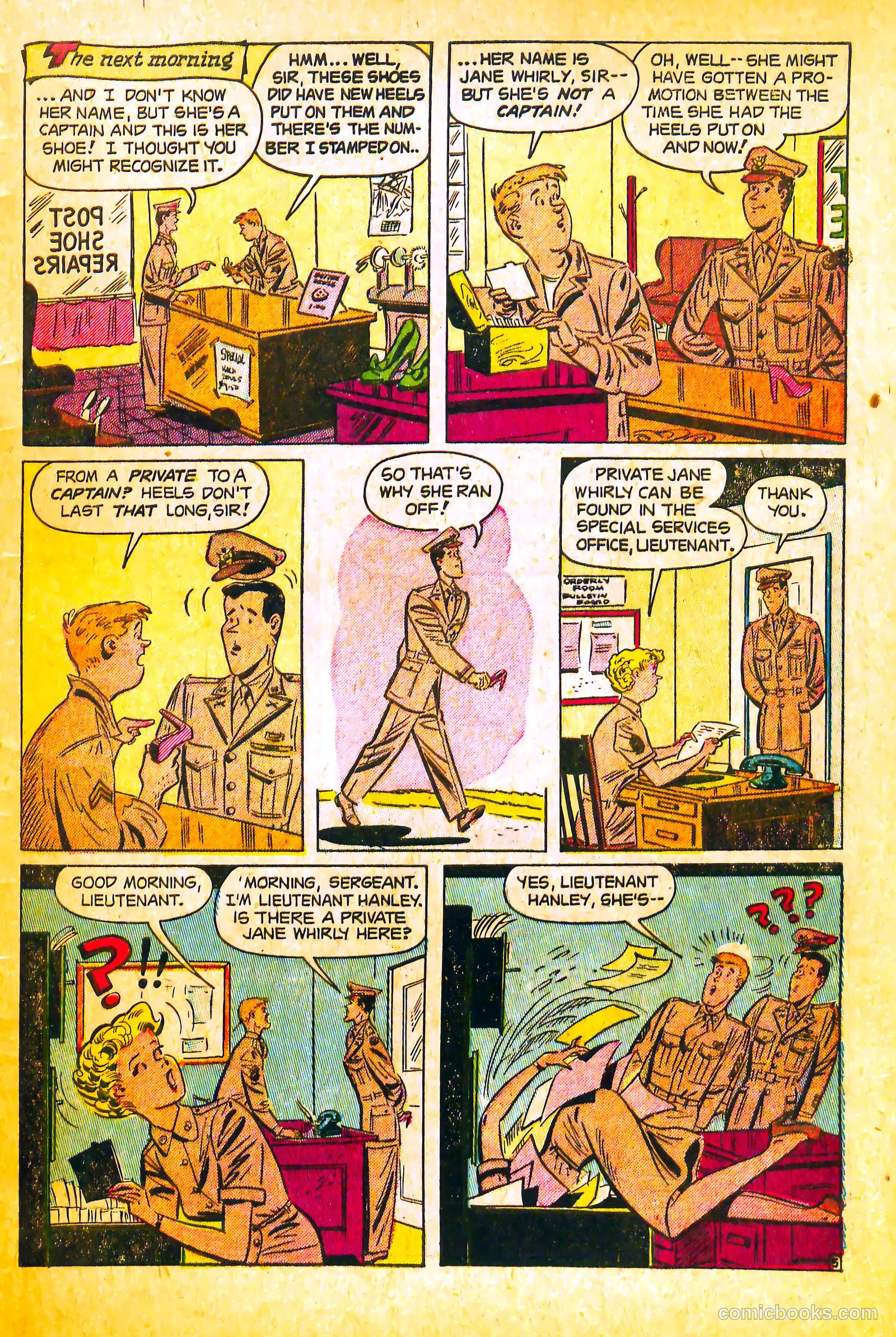 G.I. Jane #1 (1953) — page 33 of 36