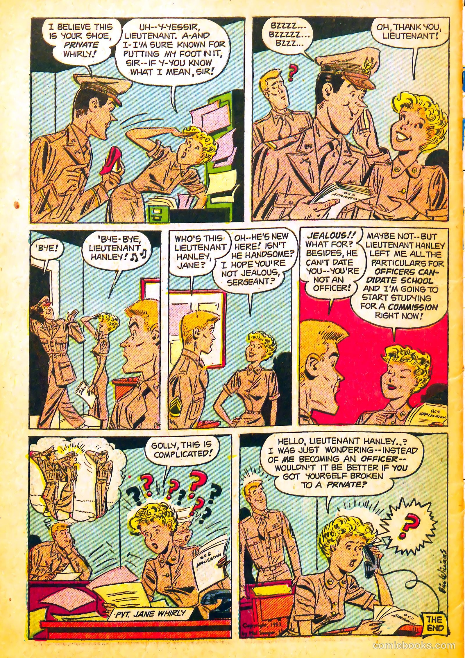 G.I. Jane #1 (1953) — page 34 of 36