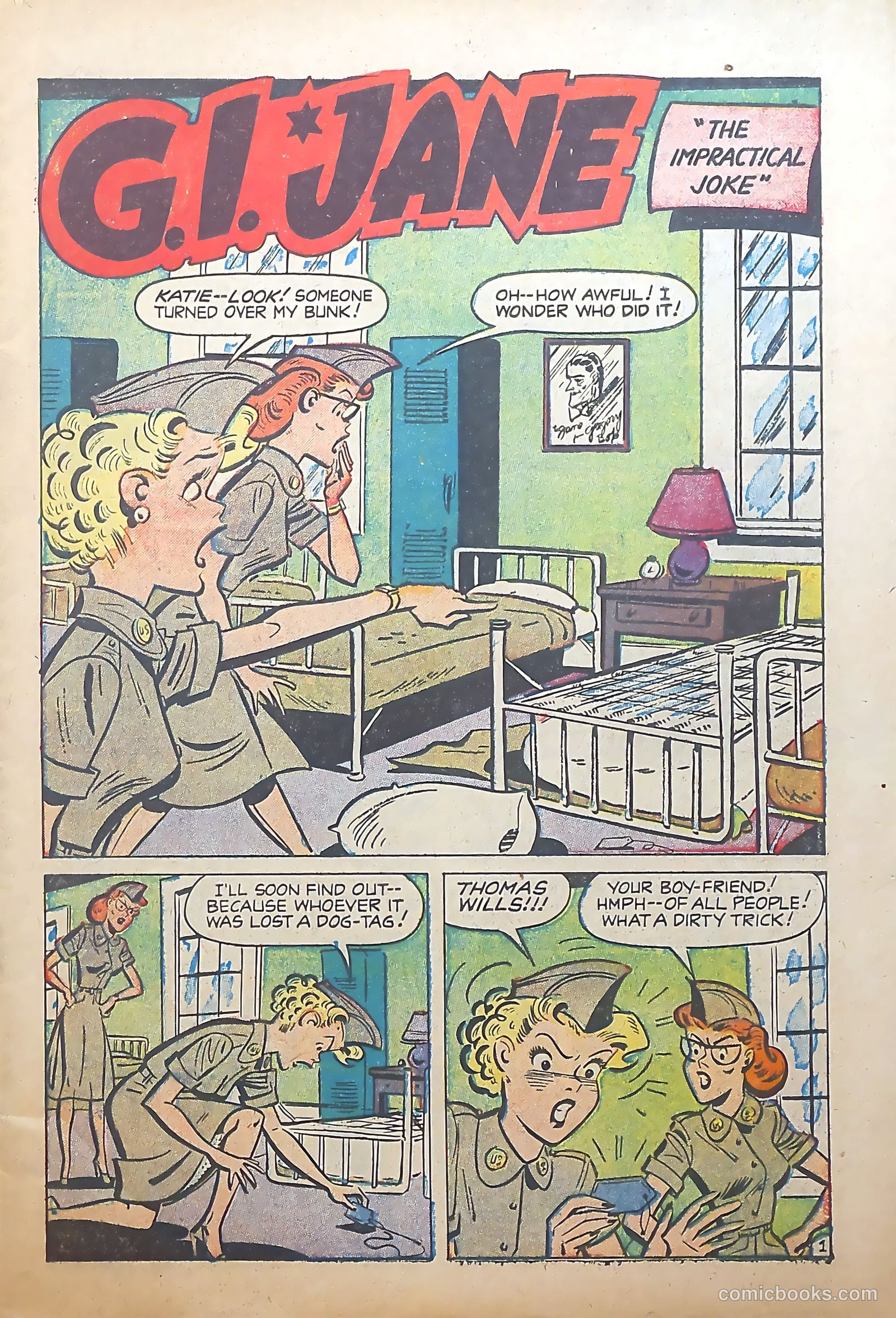 G.I. Jane #10 (1954) — page 3 of 36