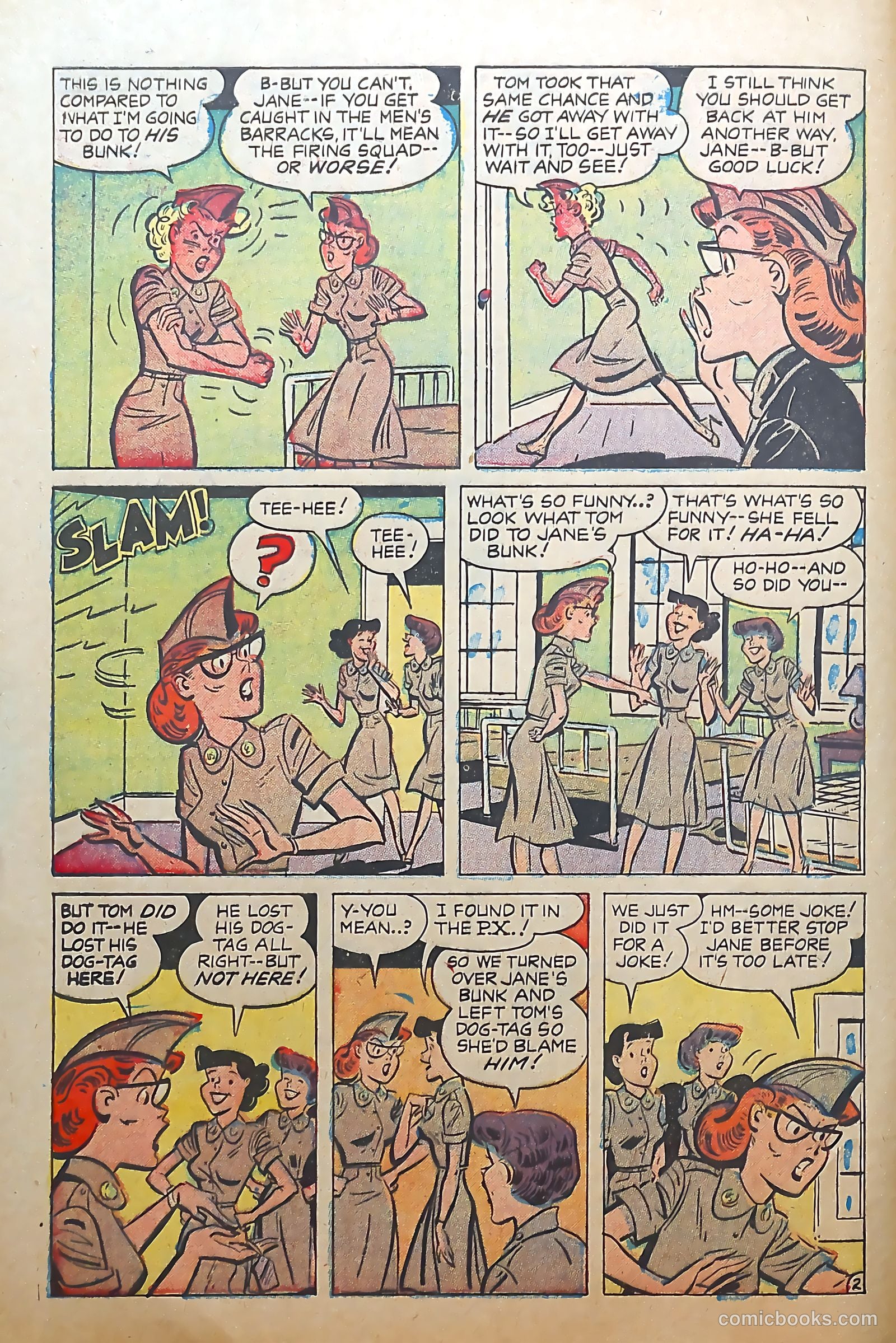 G.I. Jane #10 (1954) — page 4 of 36