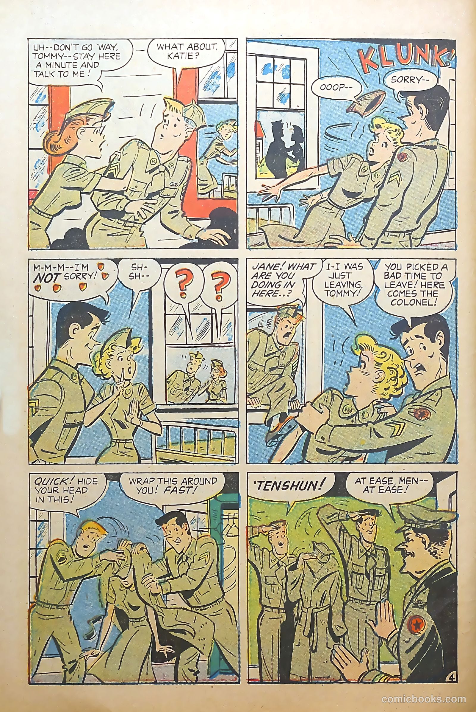 G.I. Jane #10 (1954) — page 6 of 36