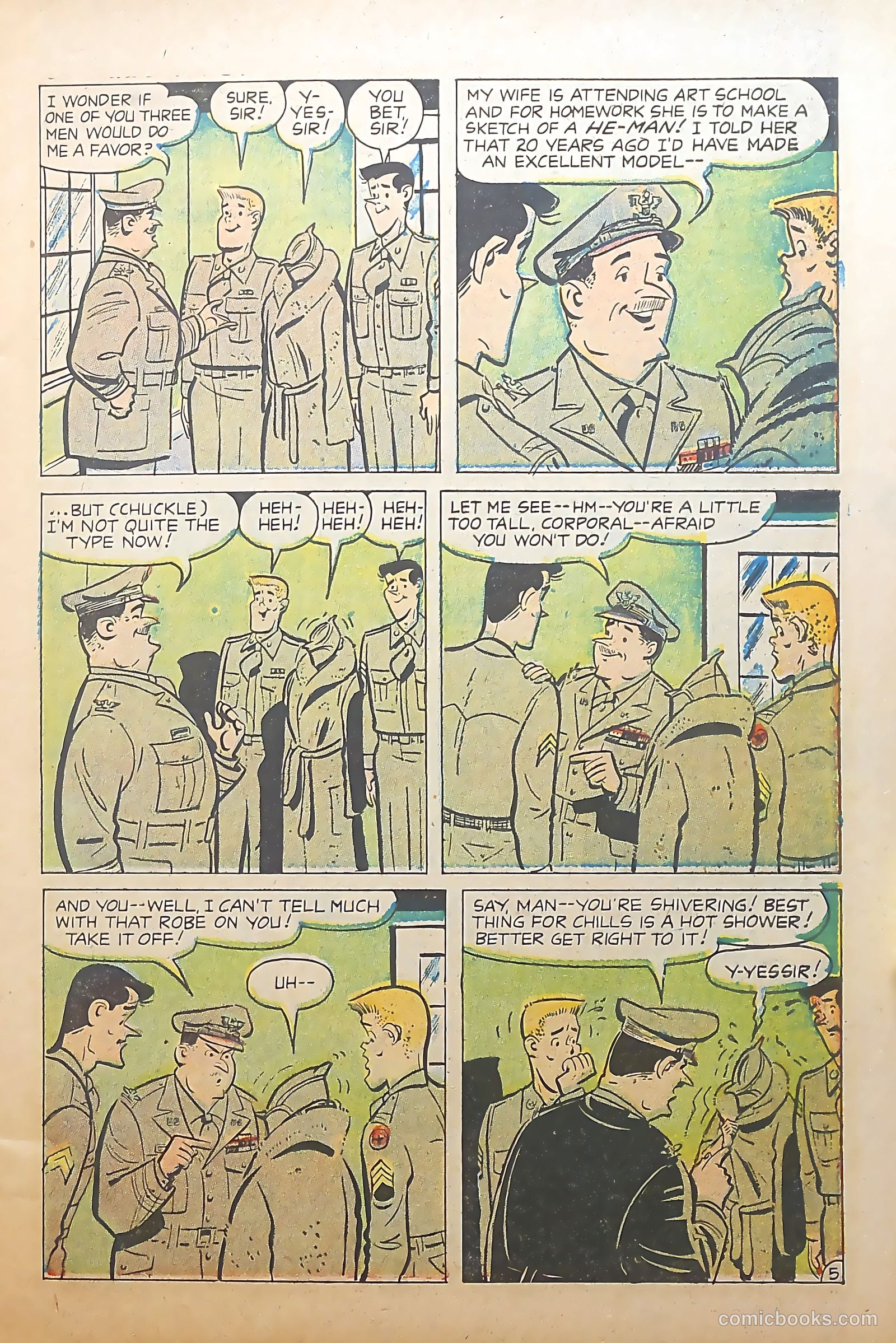 G.I. Jane #10 (1954) — page 7 of 36