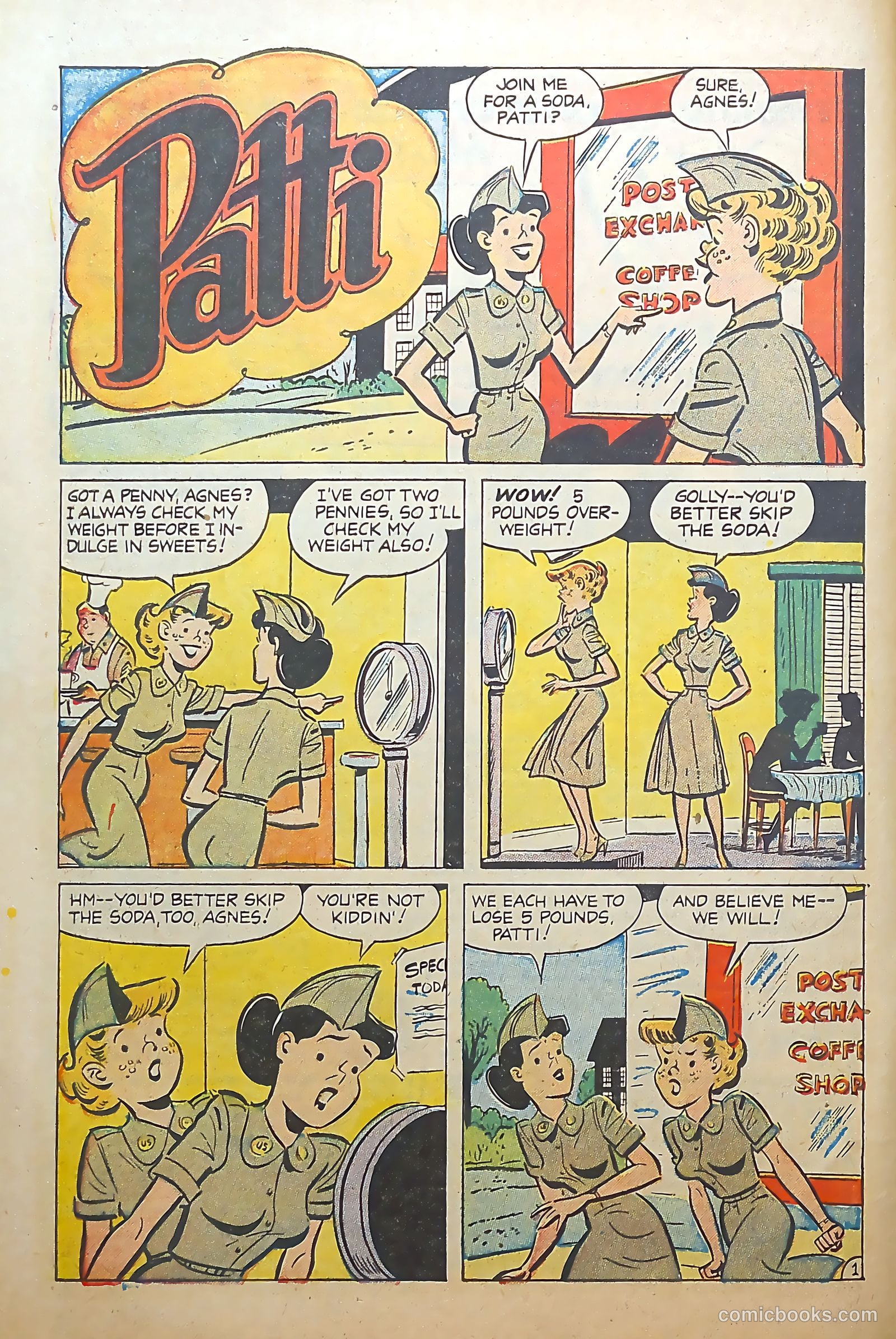 G.I. Jane #10 (1954) — page 10 of 36