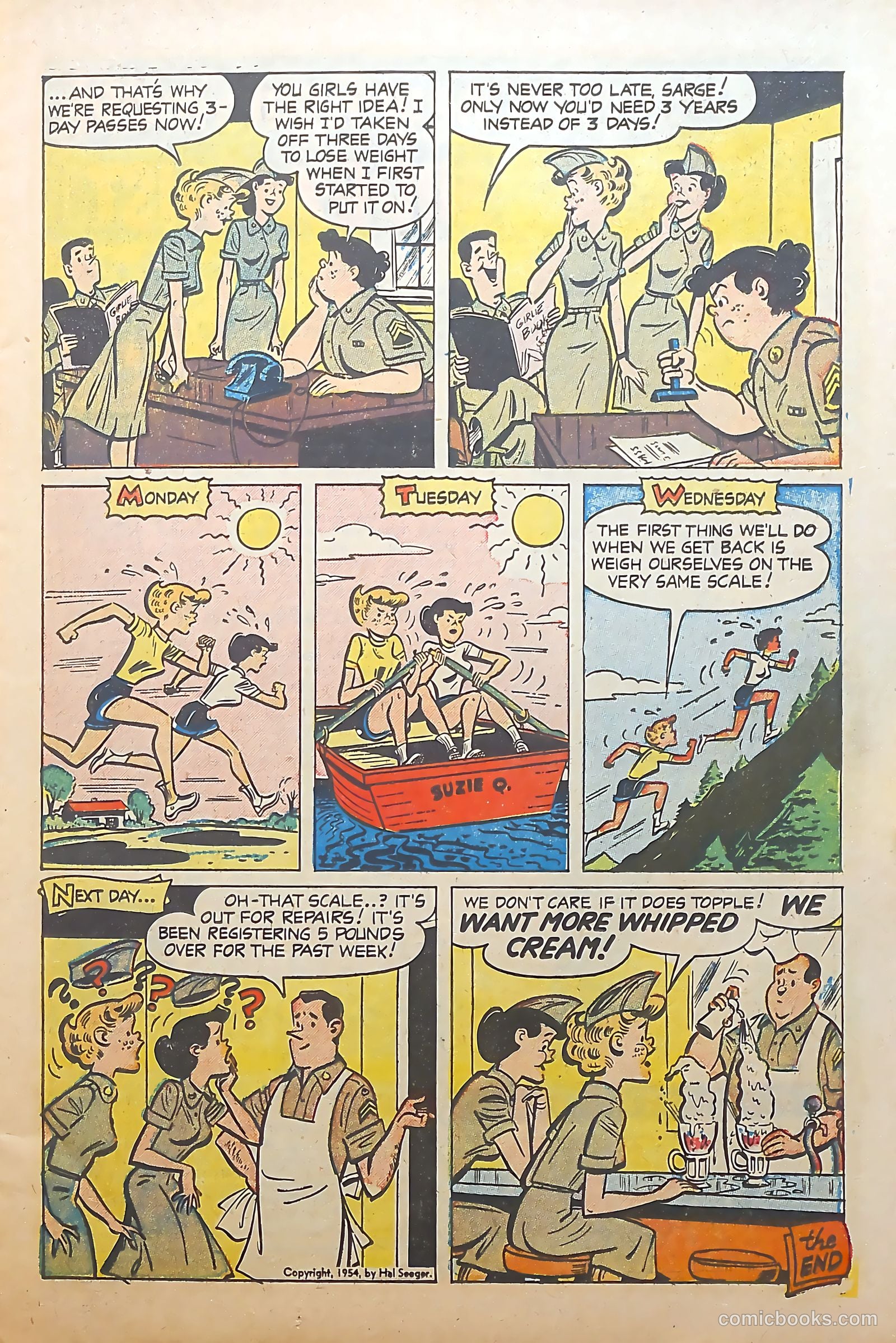 G.I. Jane #10 (1954) — page 11 of 36