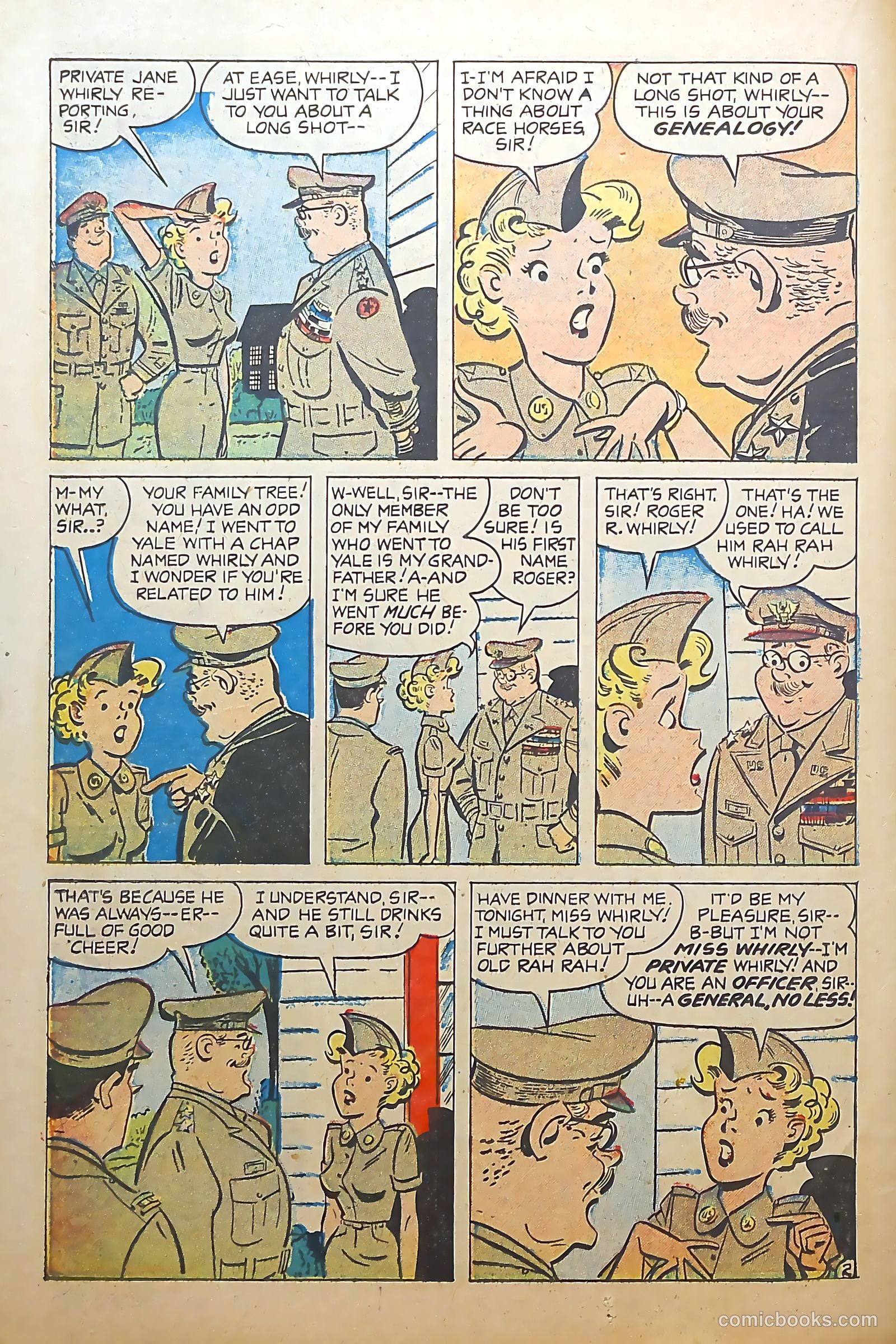 G.I. Jane #10 (1954) — page 14 of 36