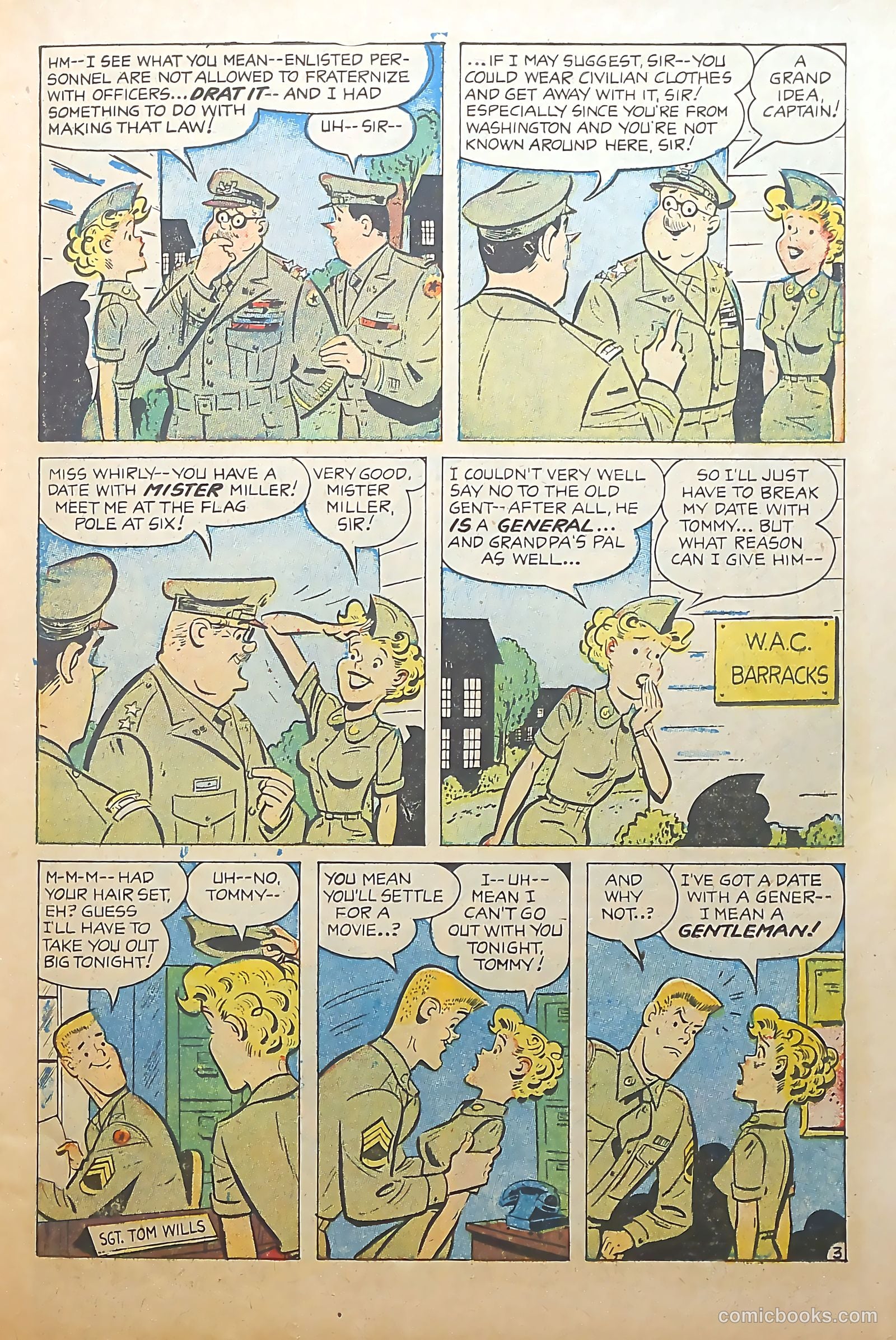 G.I. Jane #10 (1954) — page 15 of 36