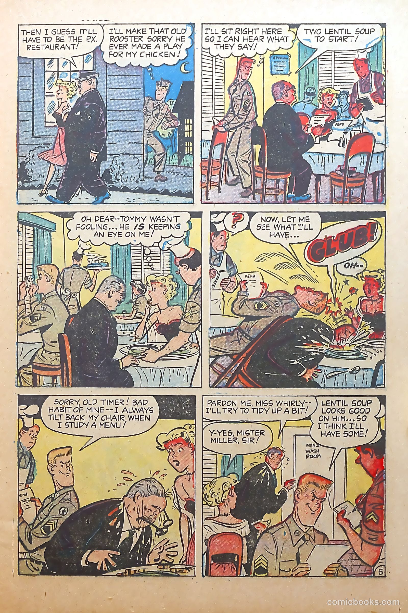 G.I. Jane #10 (1954) — page 17 of 36
