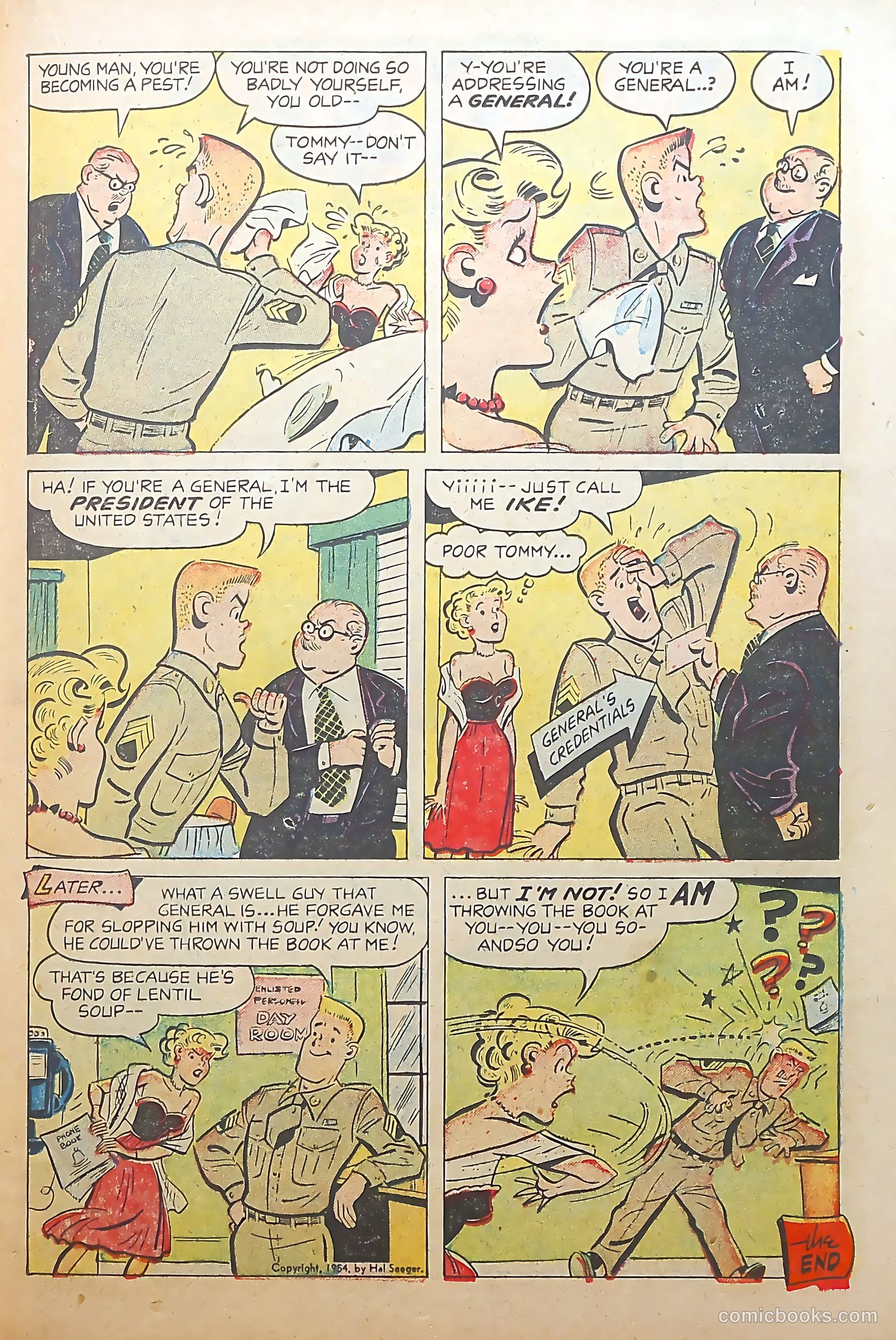 G.I. Jane #10 (1954) — page 19 of 36