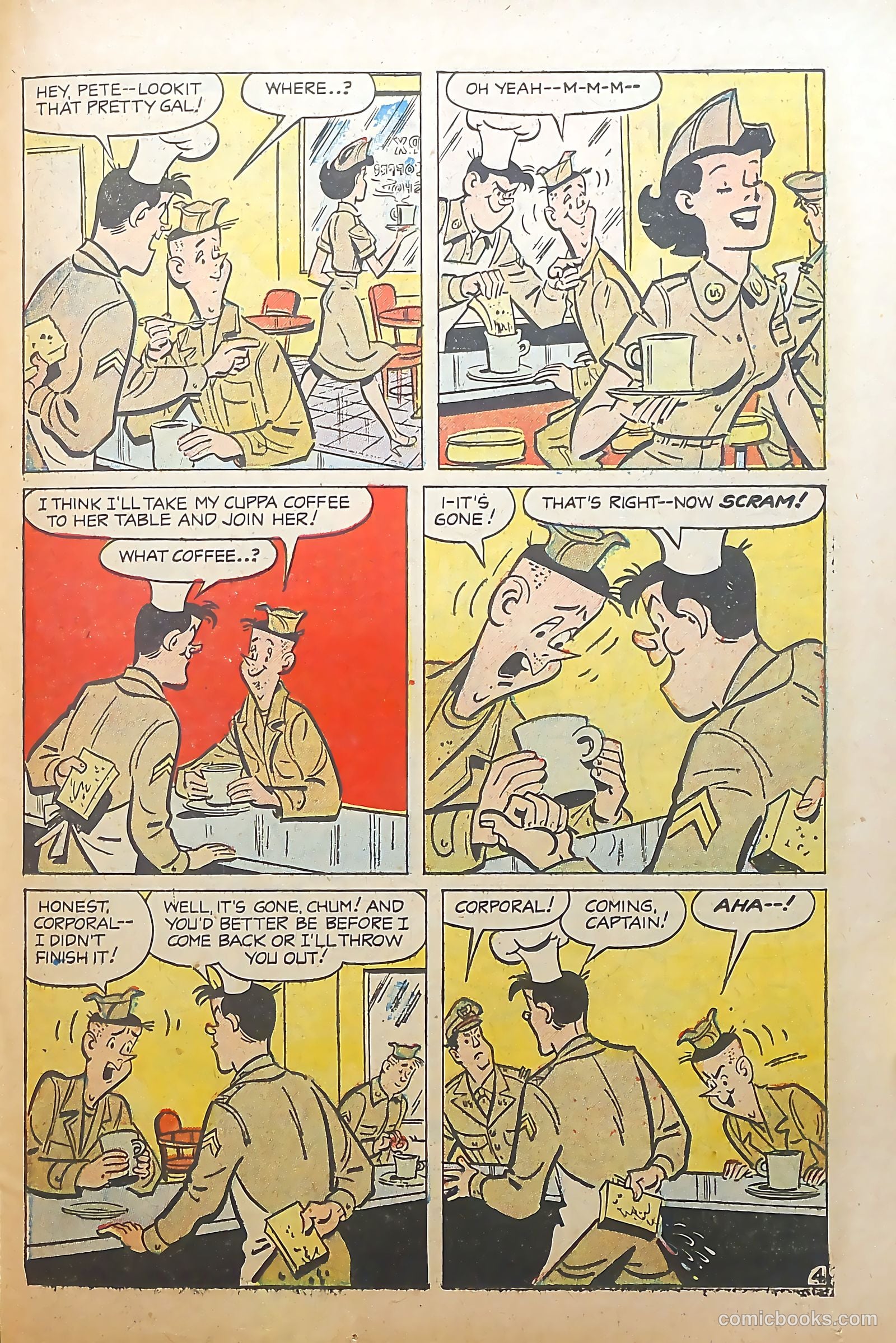 G.I. Jane #10 (1954) — page 23 of 36