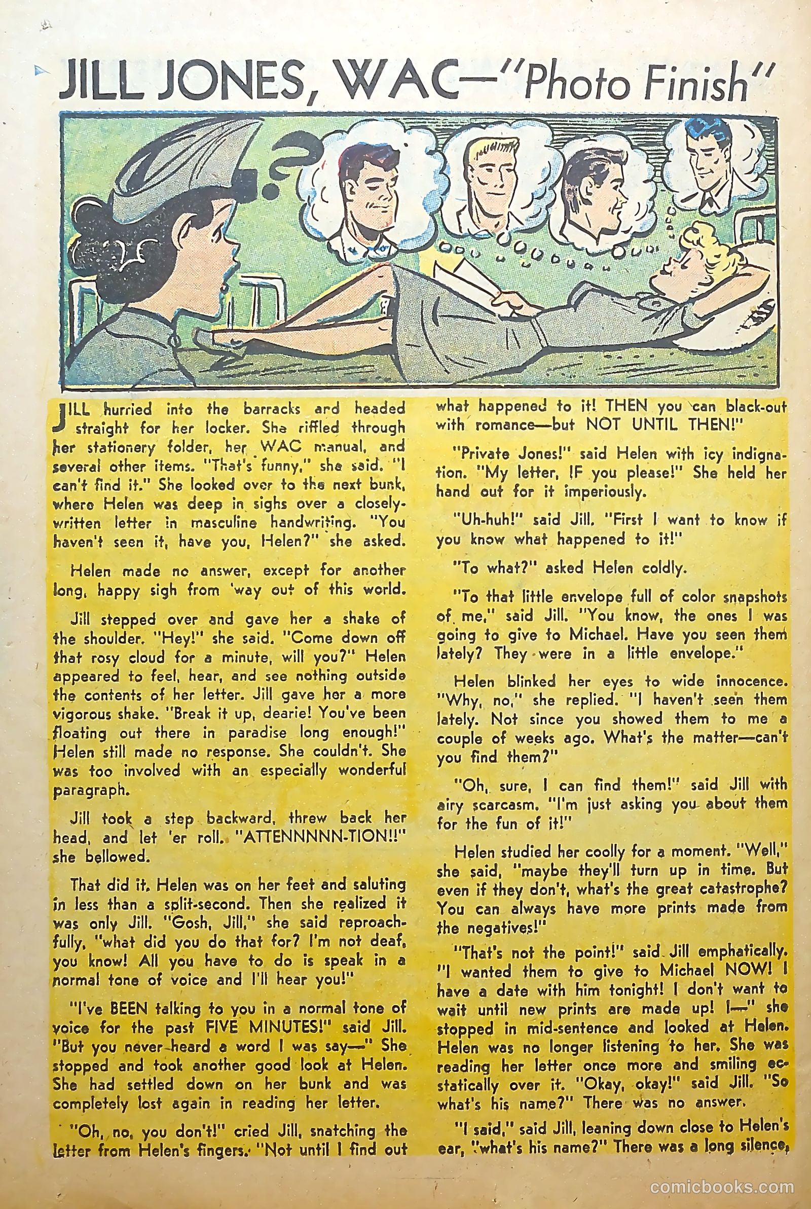 G.I. Jane #10 (1954) — page 26 of 36