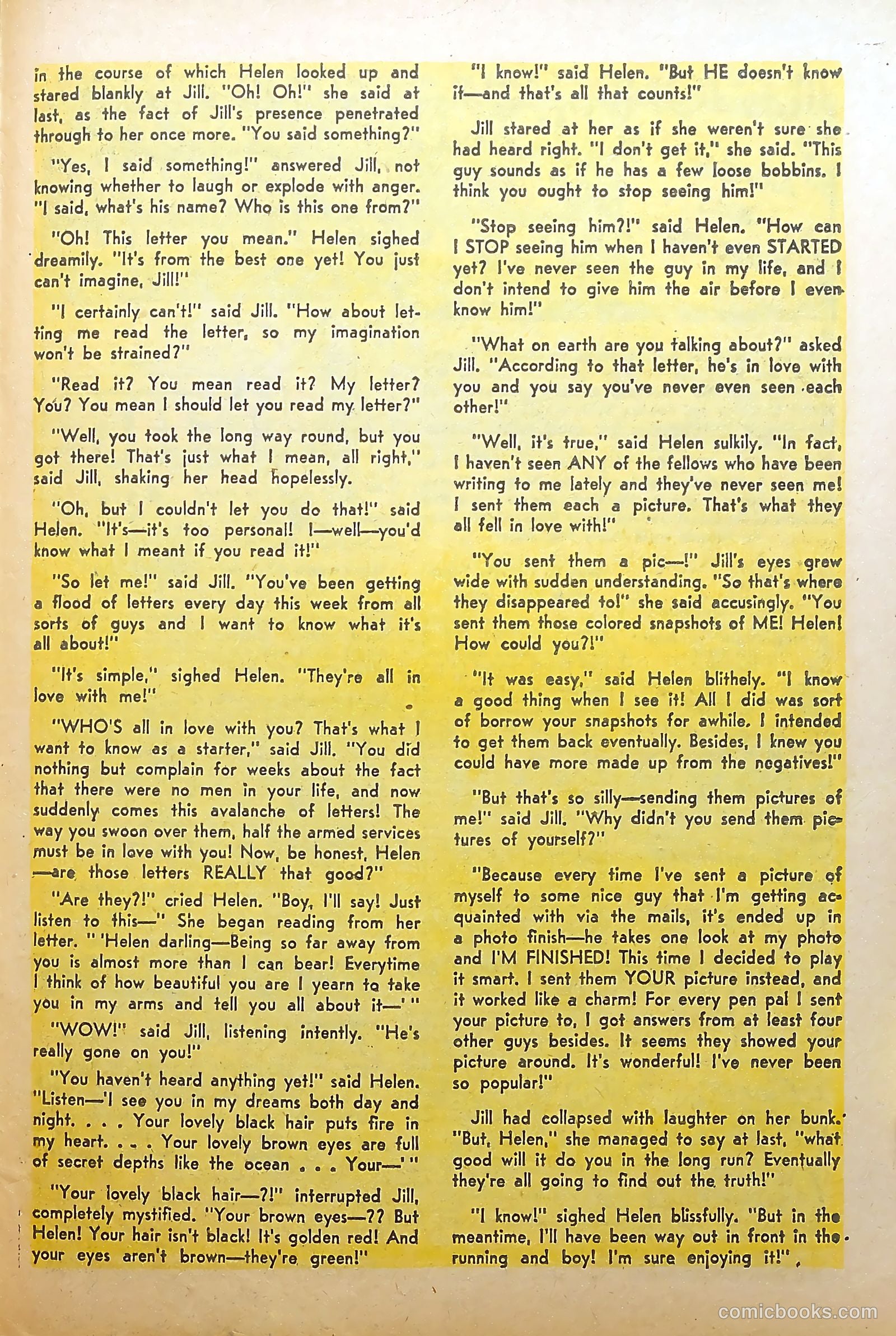 G.I. Jane #10 (1954) — page 27 of 36